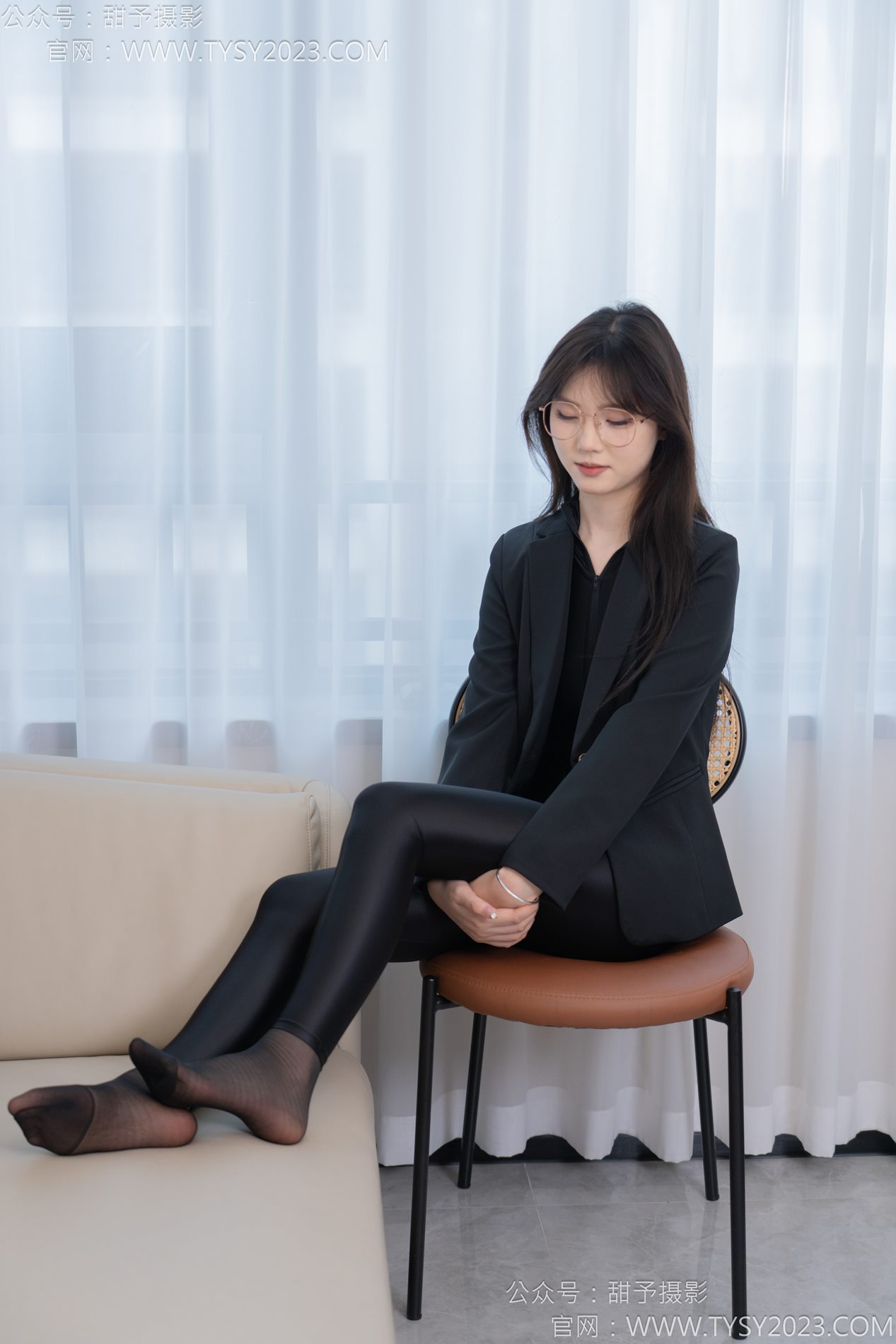 甜予摄影完整版-119期：璇璇-长靴、黑丝（脚尖加固）[127P/2V/10.1G]插图8