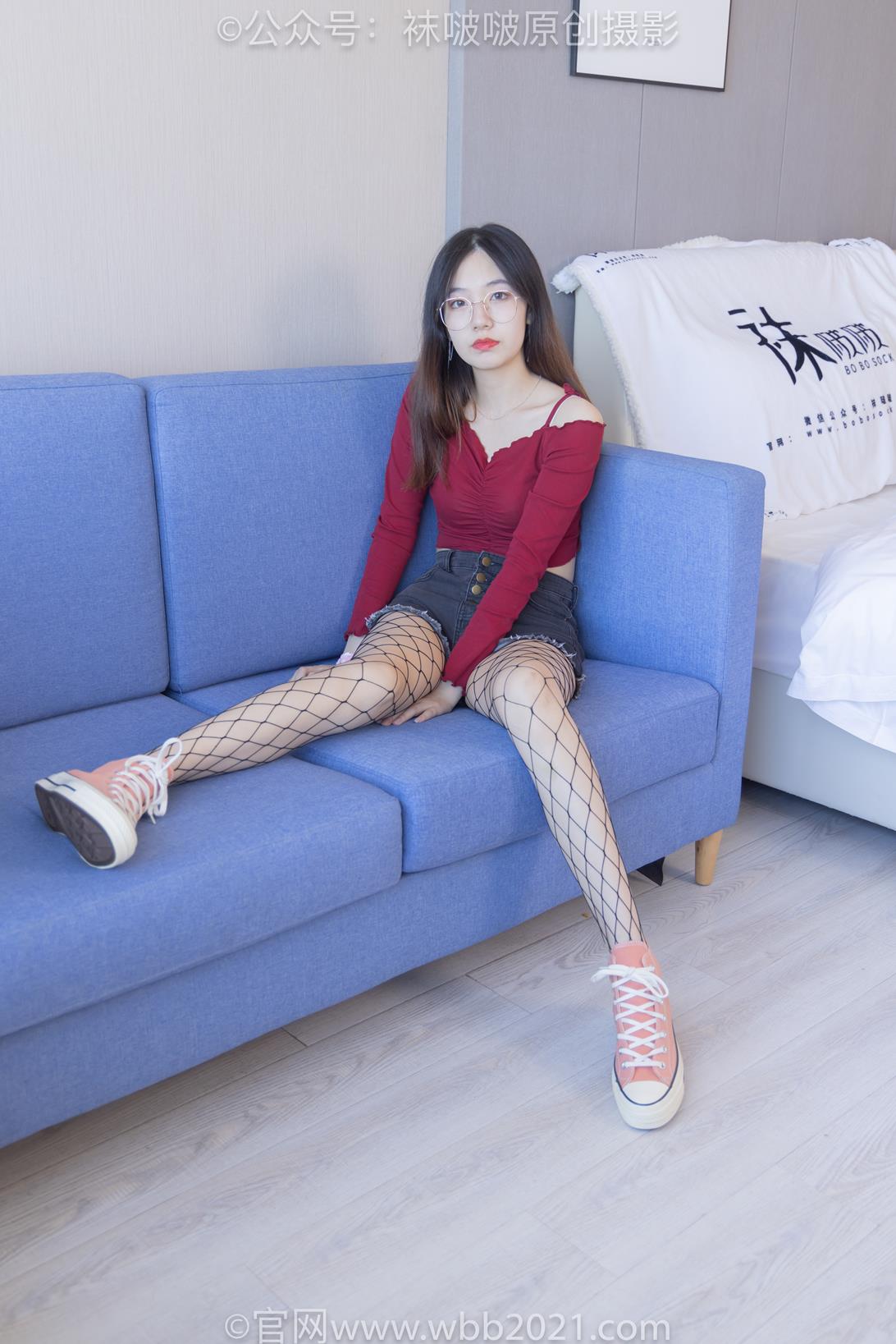 袜啵啵453期（超长花絮版）小甜豆帆布鞋黑色渔往袜[141P/1V/6.51G]插图6