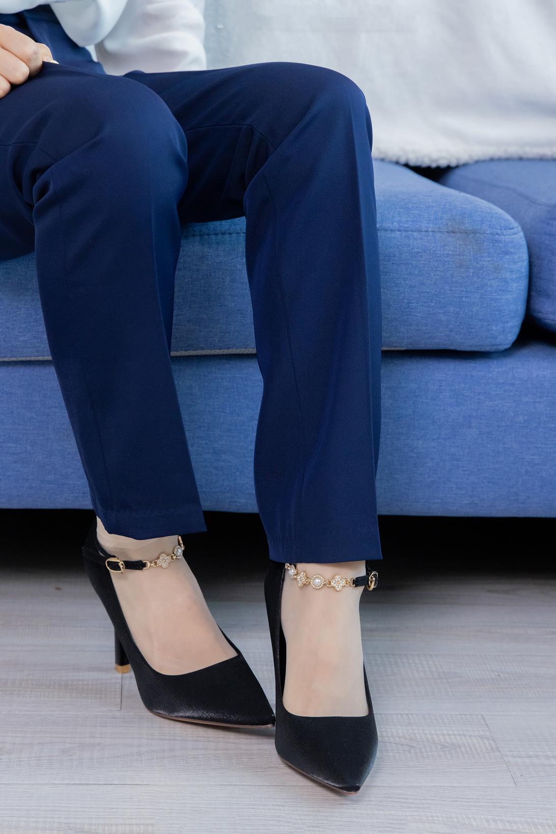 袜啵啵461期：糯米-高跟鞋、短肉丝（脚尖加固款）、裸足 [145P/1V/6.73G]插图2