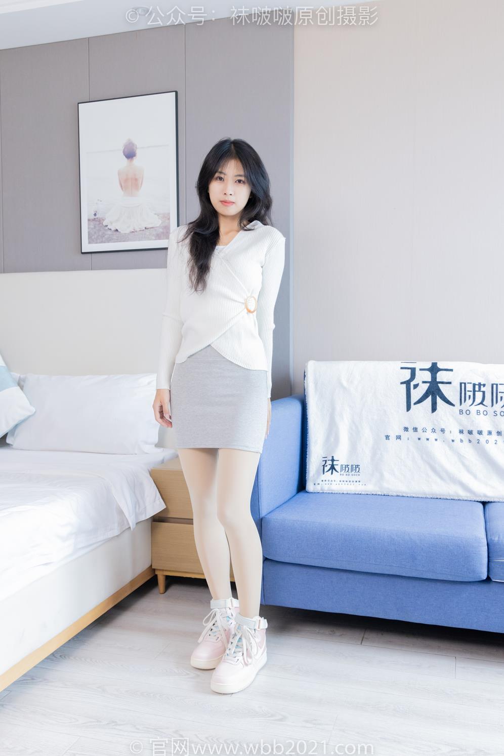 袜啵啵462期：奶油-板鞋、厚肉丝、黑丝（脚尖加固款）[145P/1V/6.55G]插图6