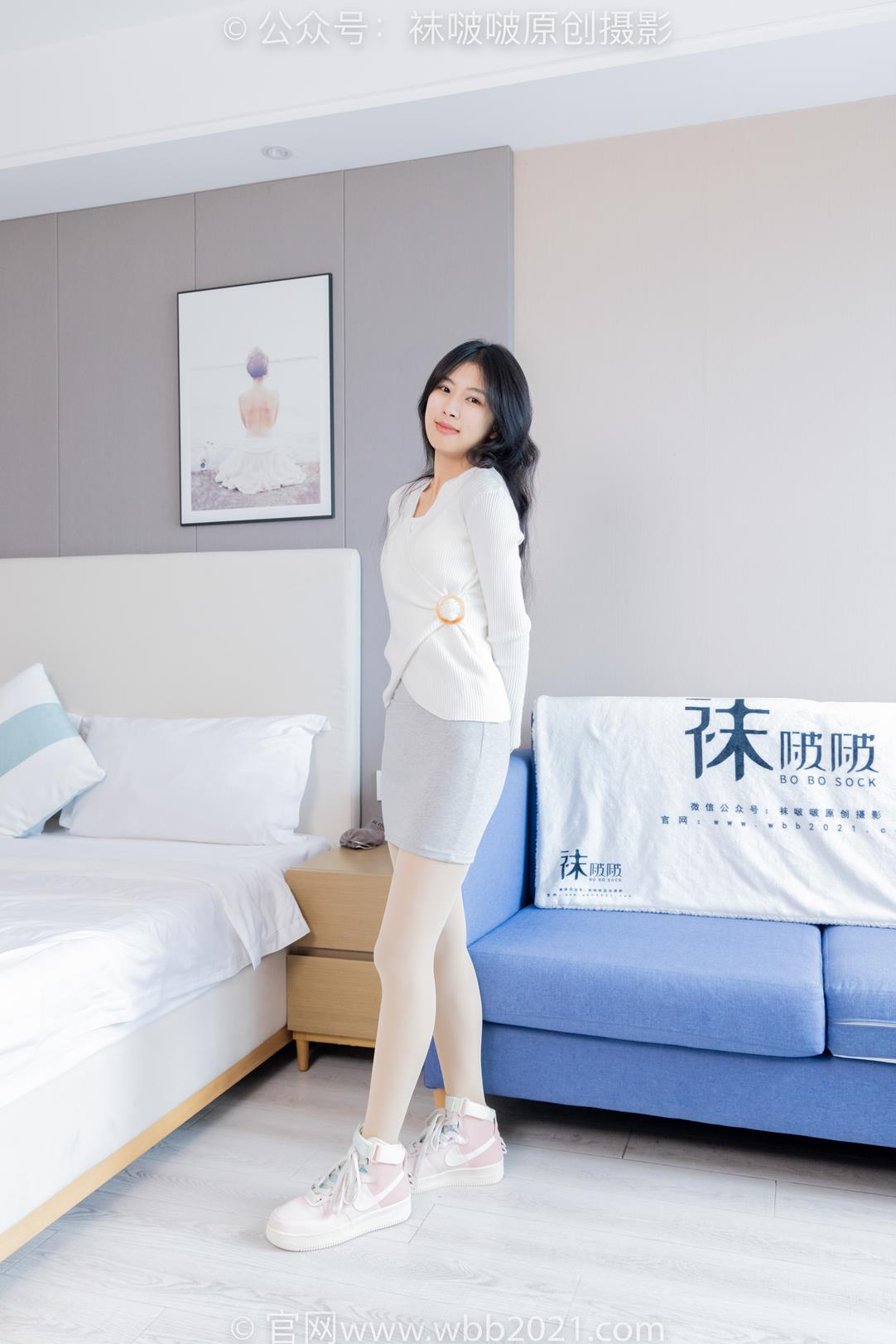 袜啵啵462期：奶油-板鞋、厚肉丝、黑丝（脚尖加固款）[145P/1V/6.55G]插图5