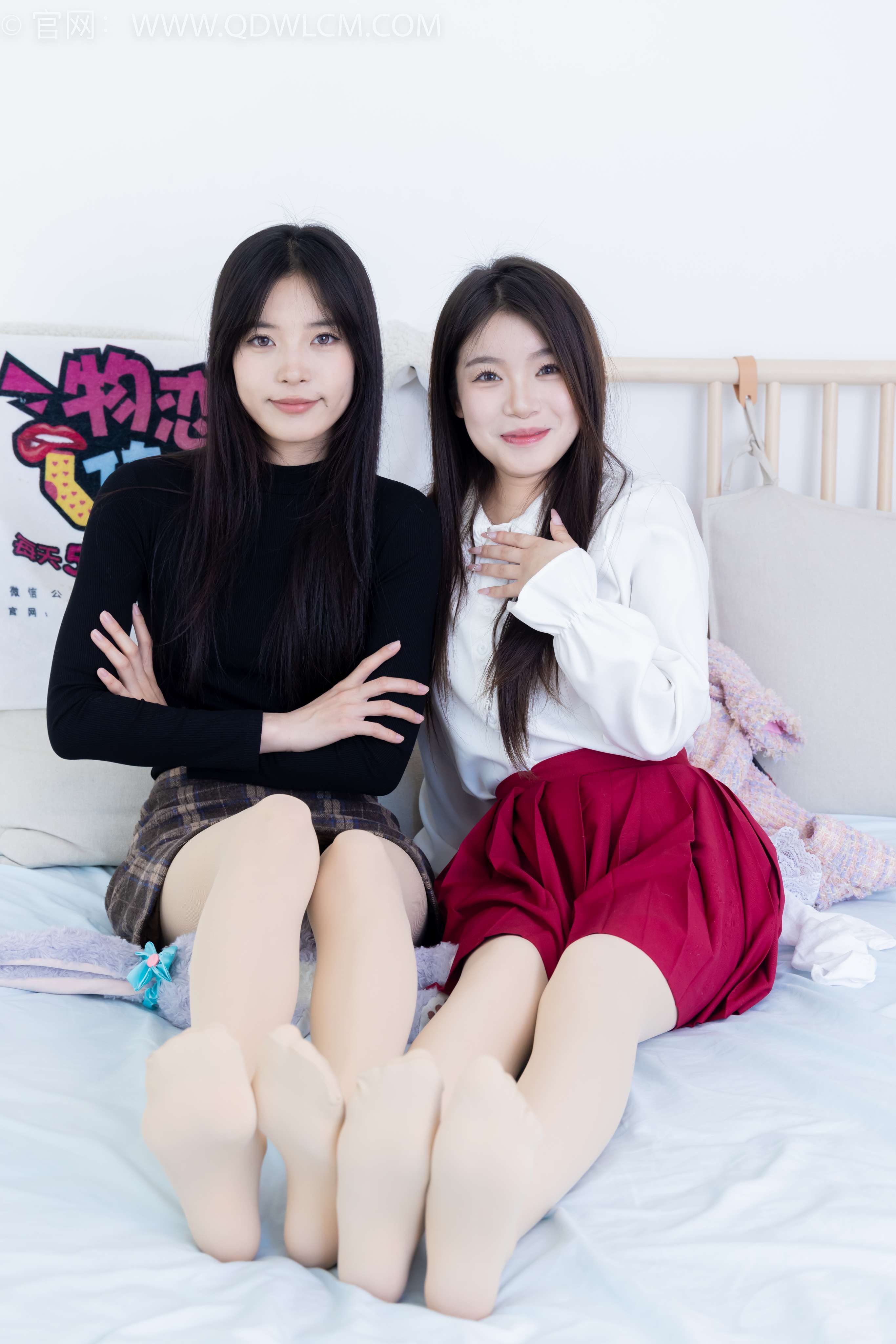 物恋2375期：获苓闪闪-长靴、白棉袜、厚肉丝、互相脱鞋子以及斗脚剧[170P/1V/5G]插图7