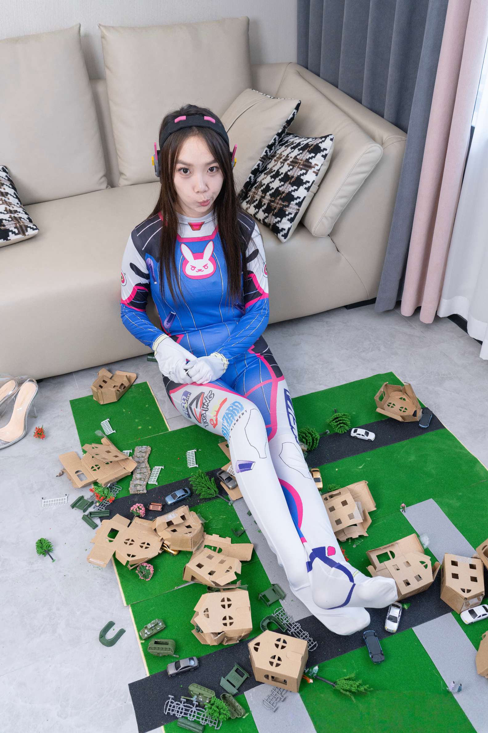 甜予232期：贝壳-高跟鞋、连体衣、小人国剧情剧情版[124P/1V/4.62G]插图