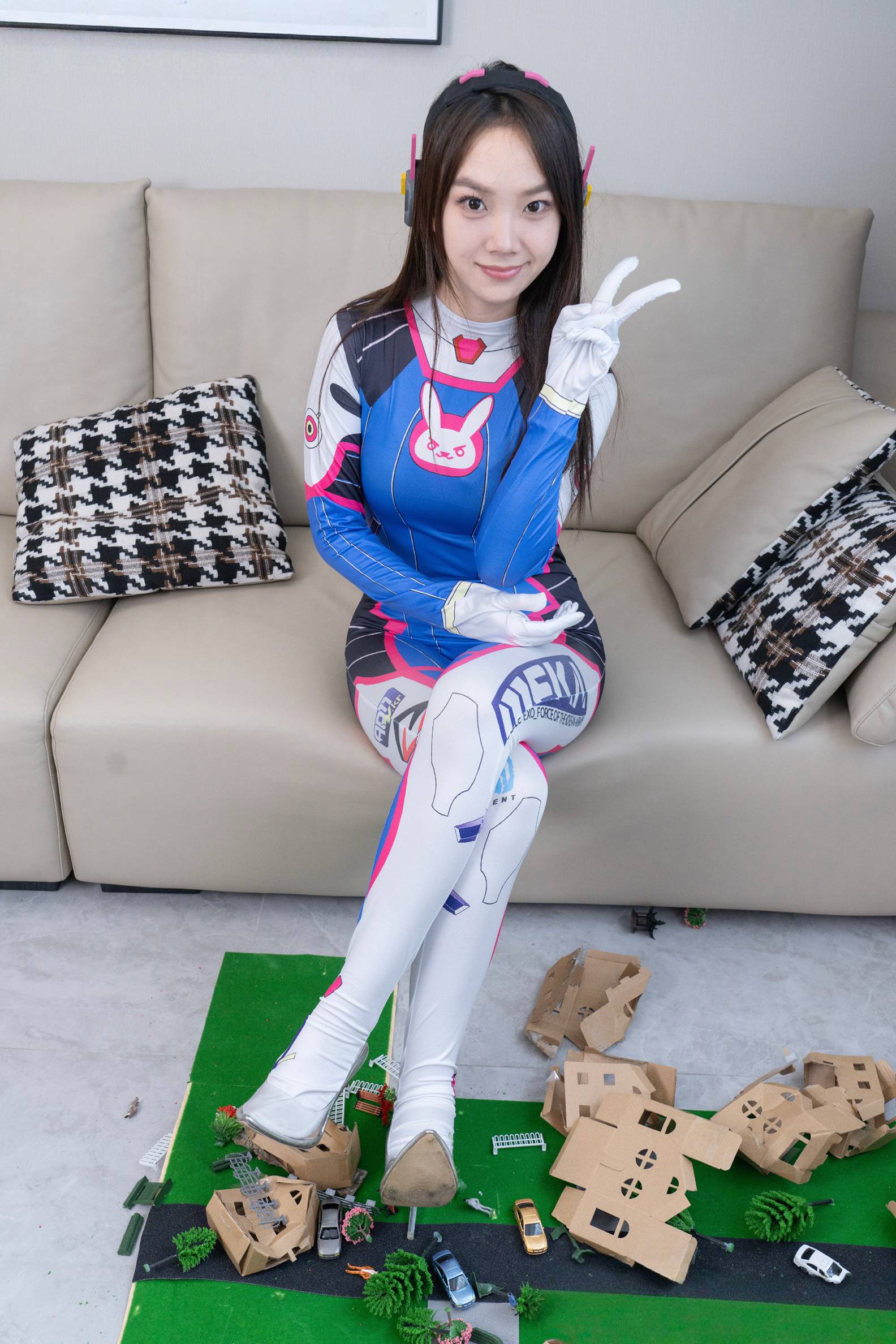 甜予232期：贝壳-高跟鞋、连体衣、小人国剧情剧情版[124P/1V/4.62G]插图2