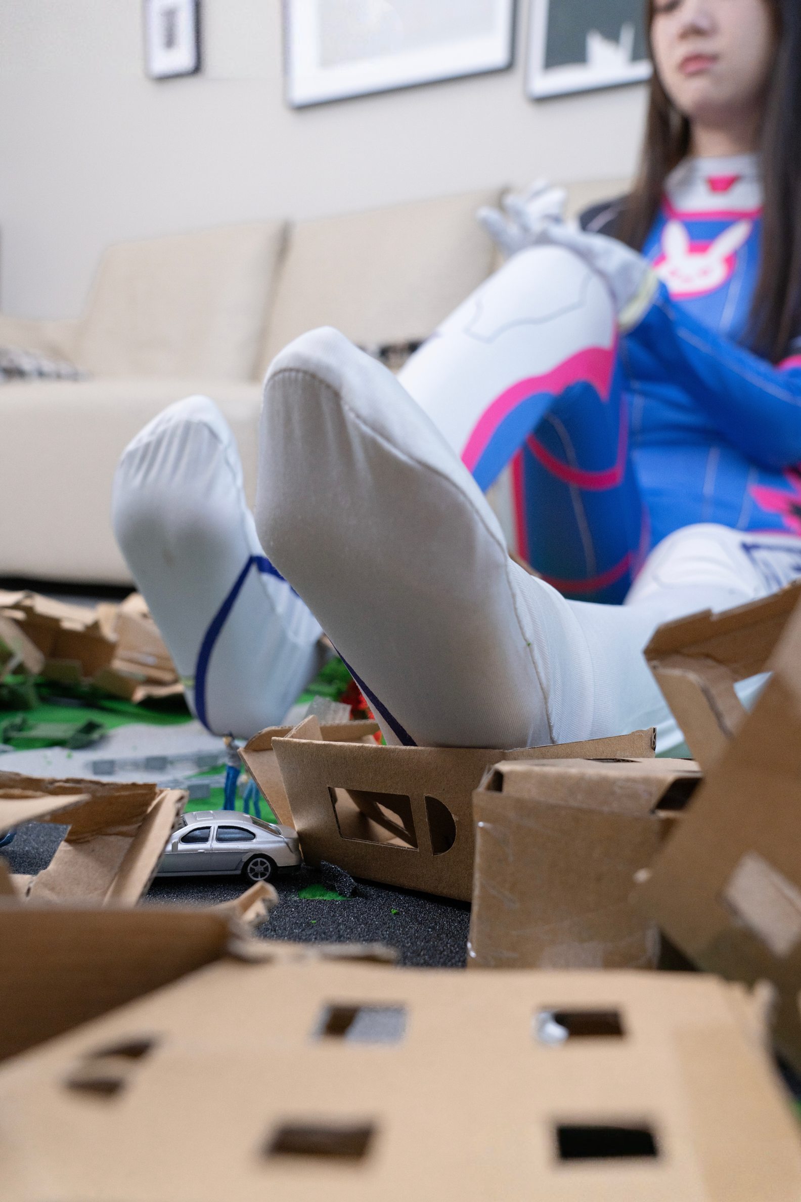 甜予232期：贝壳-高跟鞋、连体衣、小人国剧情剧情版[124P/1V/4.62G]插图7