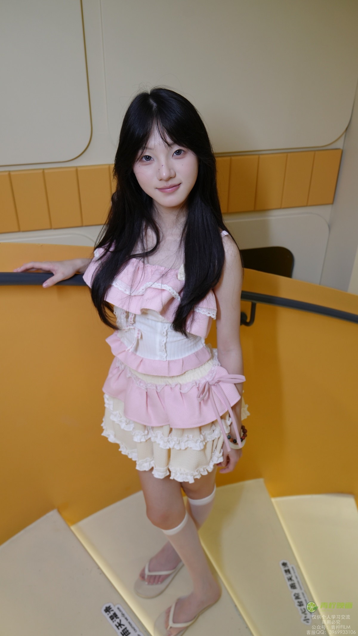 青柠映画 087期 阿慌 旋转楼梯 [110P/2V/3.6G]插图9