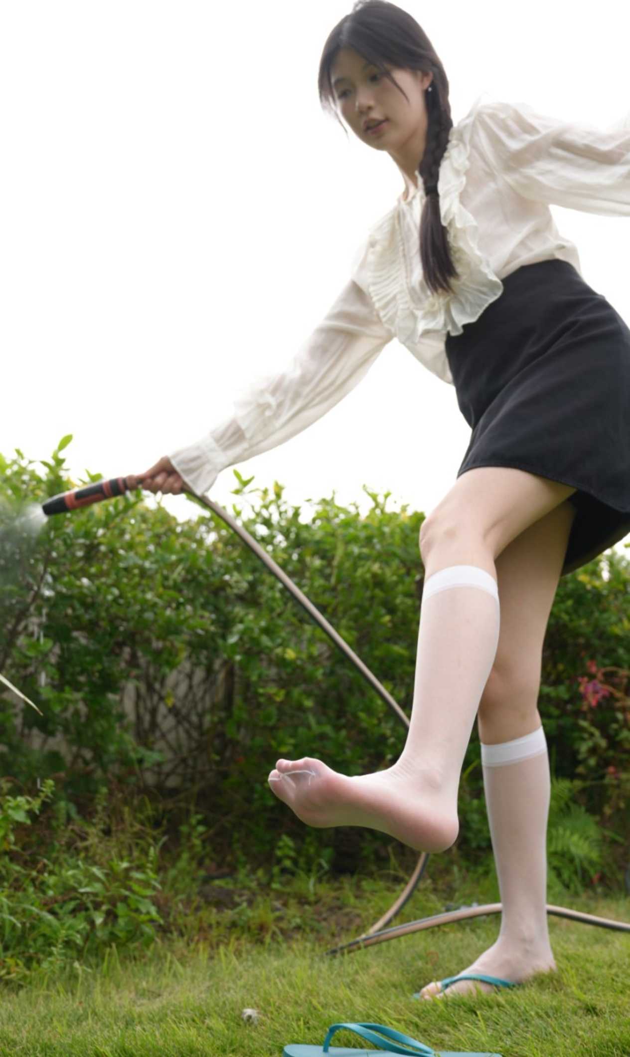 青柠印画-No.96小小 园丁白丝[169P/2V/7.43G]插图1