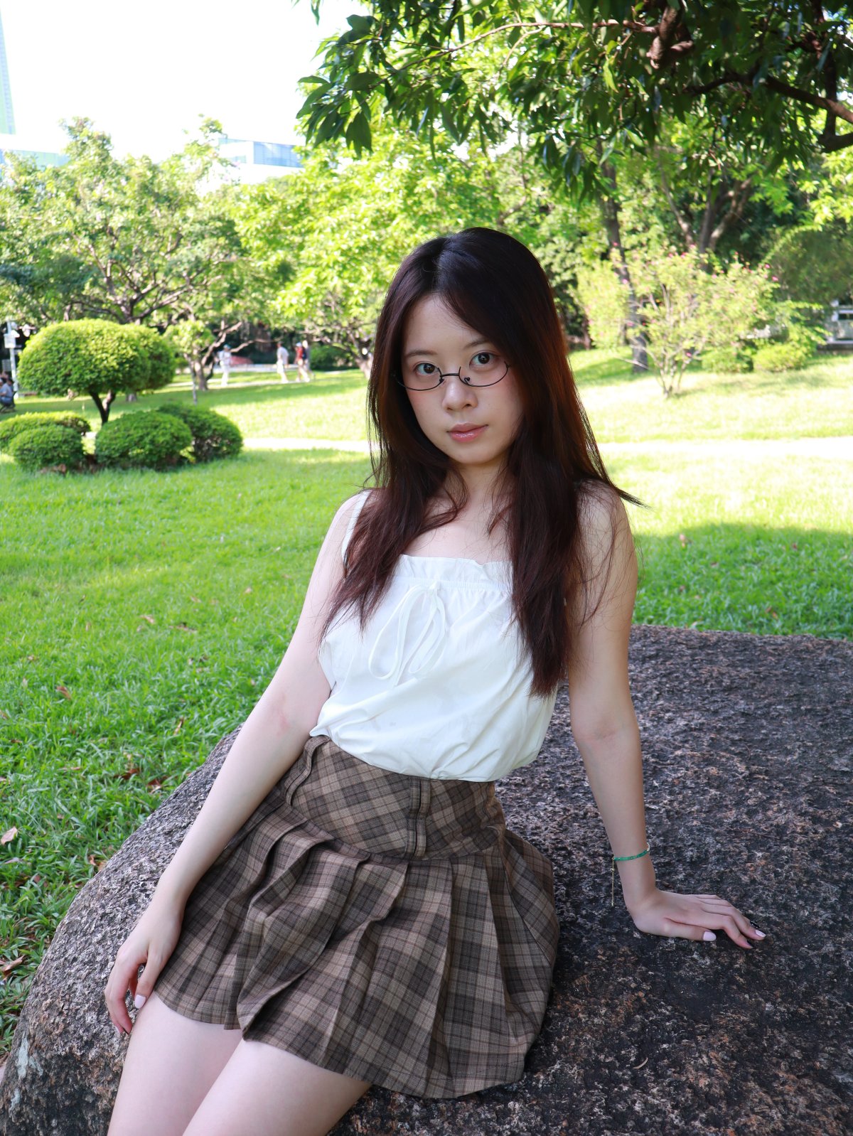 半框眼镜高颜值小妹 个人约拍 13号作品 [296P/52V/4.5G]插图7