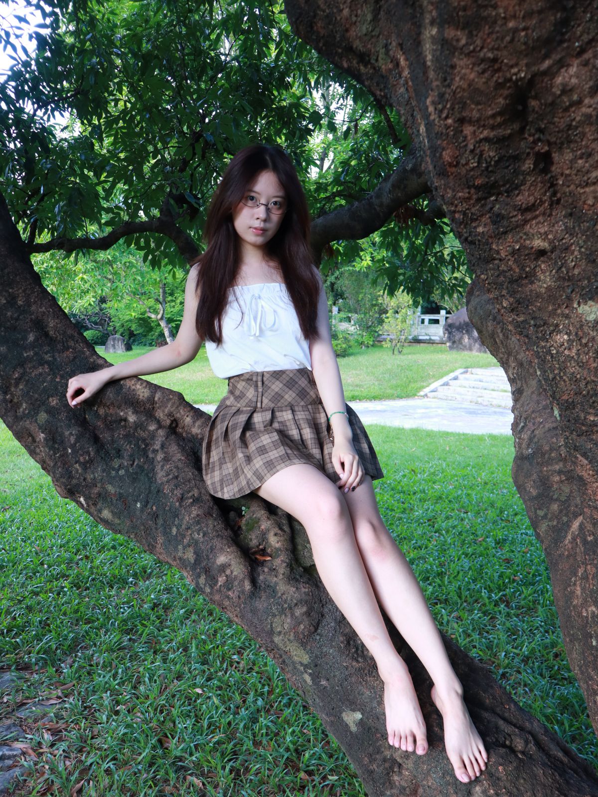 半框眼镜高颜值小妹 个人约拍 13号作品 [296P/52V/4.5G]插图12