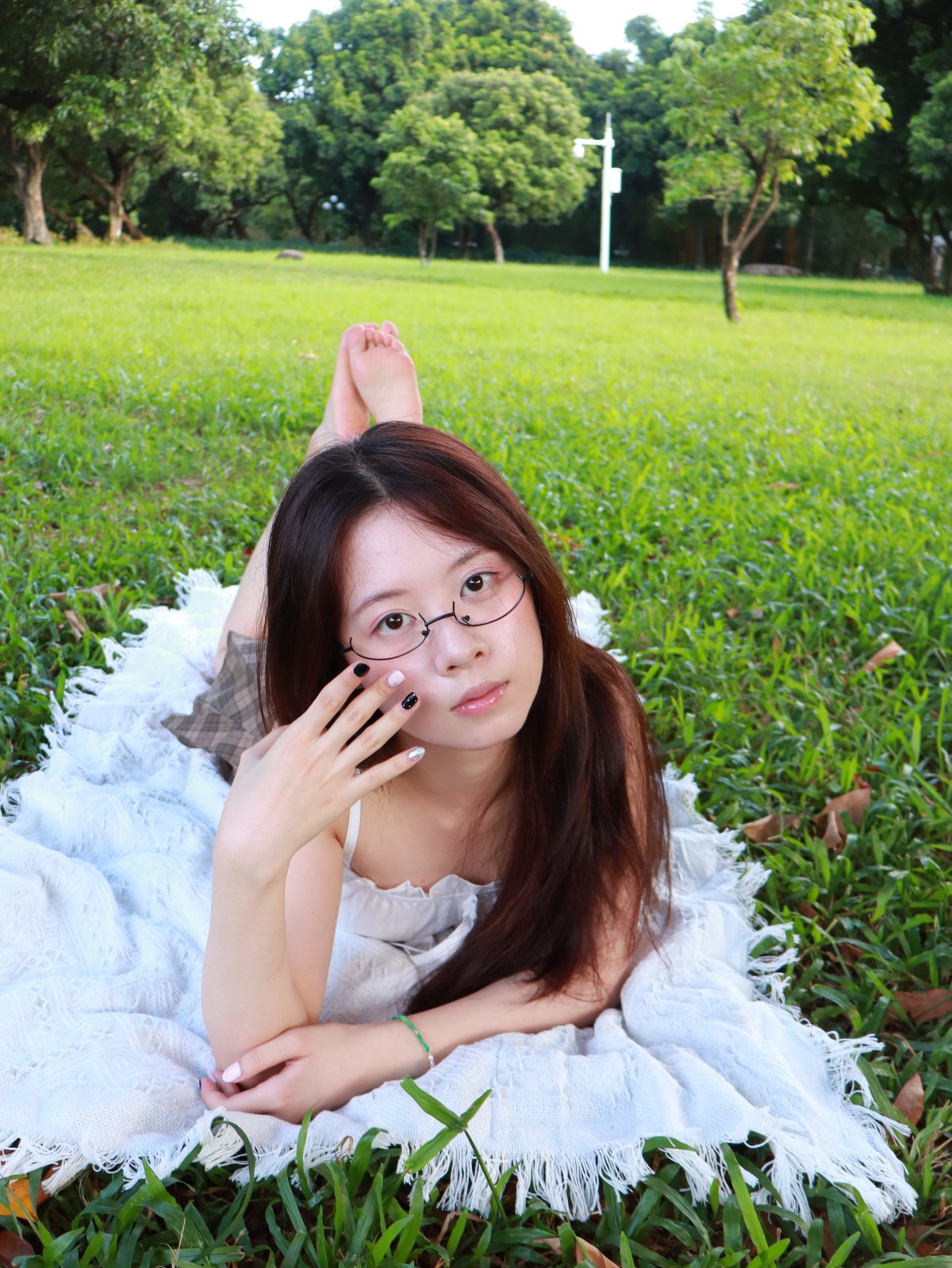 半框眼镜高颜值小妹 个人约拍 13号作品 [296P/52V/4.5G]插图14