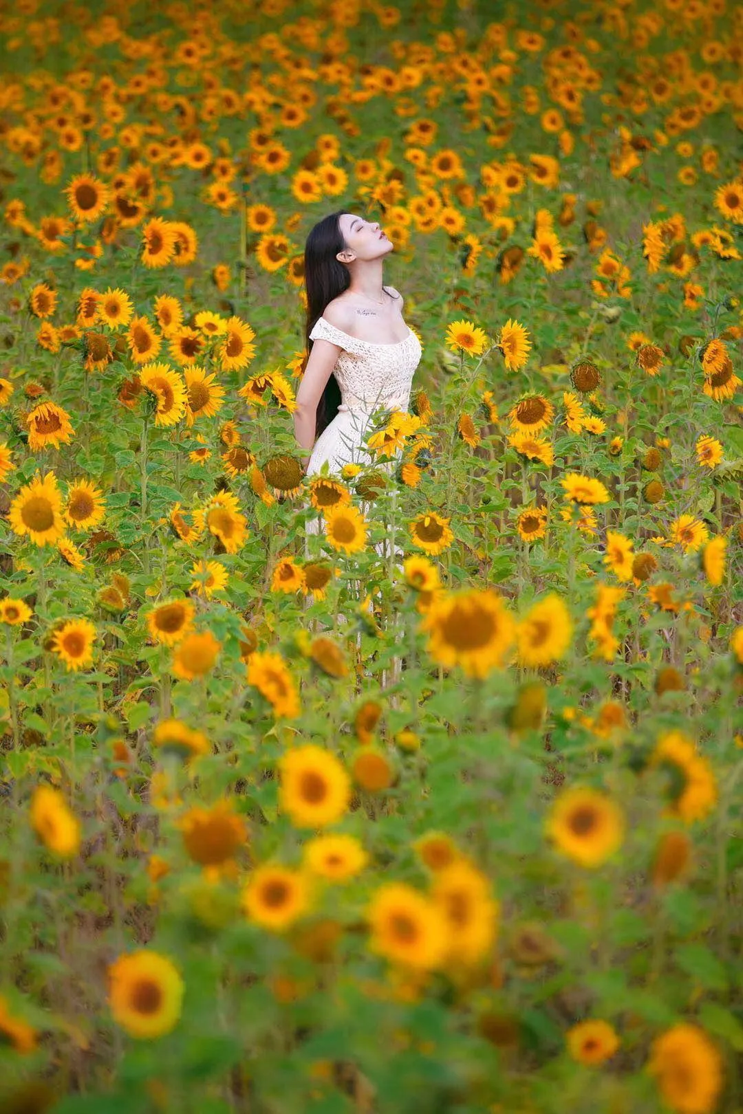 解锁花海人像拍照姿势,简单易学的7个姿势,帮你拍出高质量作品插图1 解锁花海人像拍照姿势,简单易学的7个姿势,帮你拍出高质量作品插图1