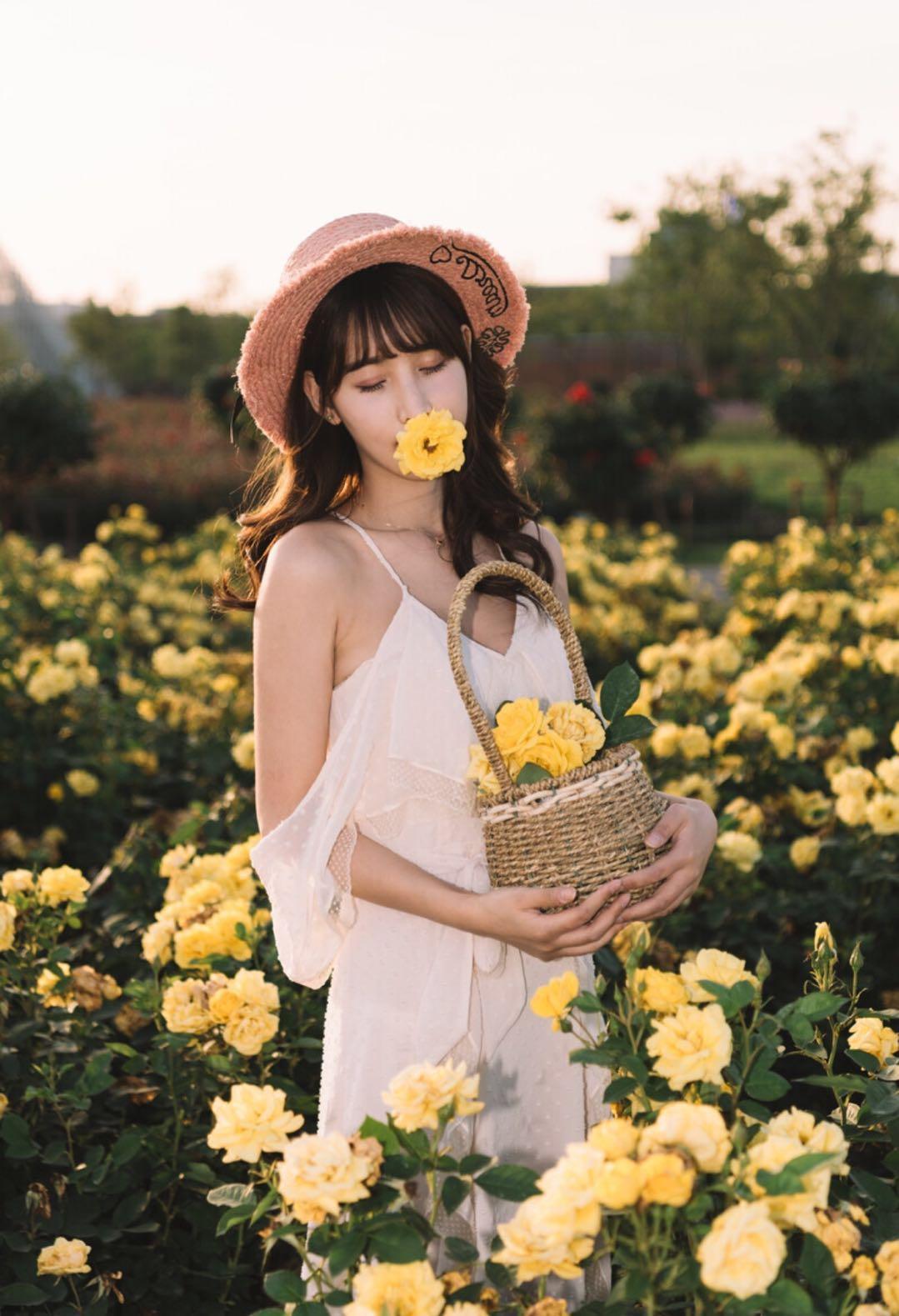 新手也能学会的7个拍照技巧,花海人像这样拍,拍出你的各种美插图7 新手也能学会的7个拍照技巧,花海人像这样拍,拍出你的各种美插图7