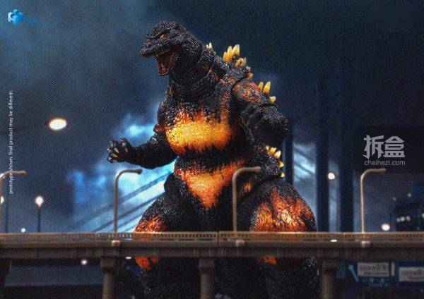 HIYA海雅 超可动红莲哥斯拉 可动人偶插图4 HIYA海雅 超可动红莲哥斯拉 可动人偶插图4