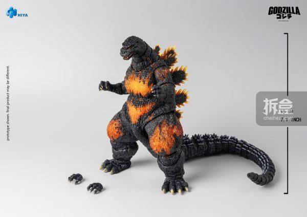 HIYA海雅 超可动红莲哥斯拉 可动人偶插图 HIYA海雅 超可动红莲哥斯拉 可动人偶插图