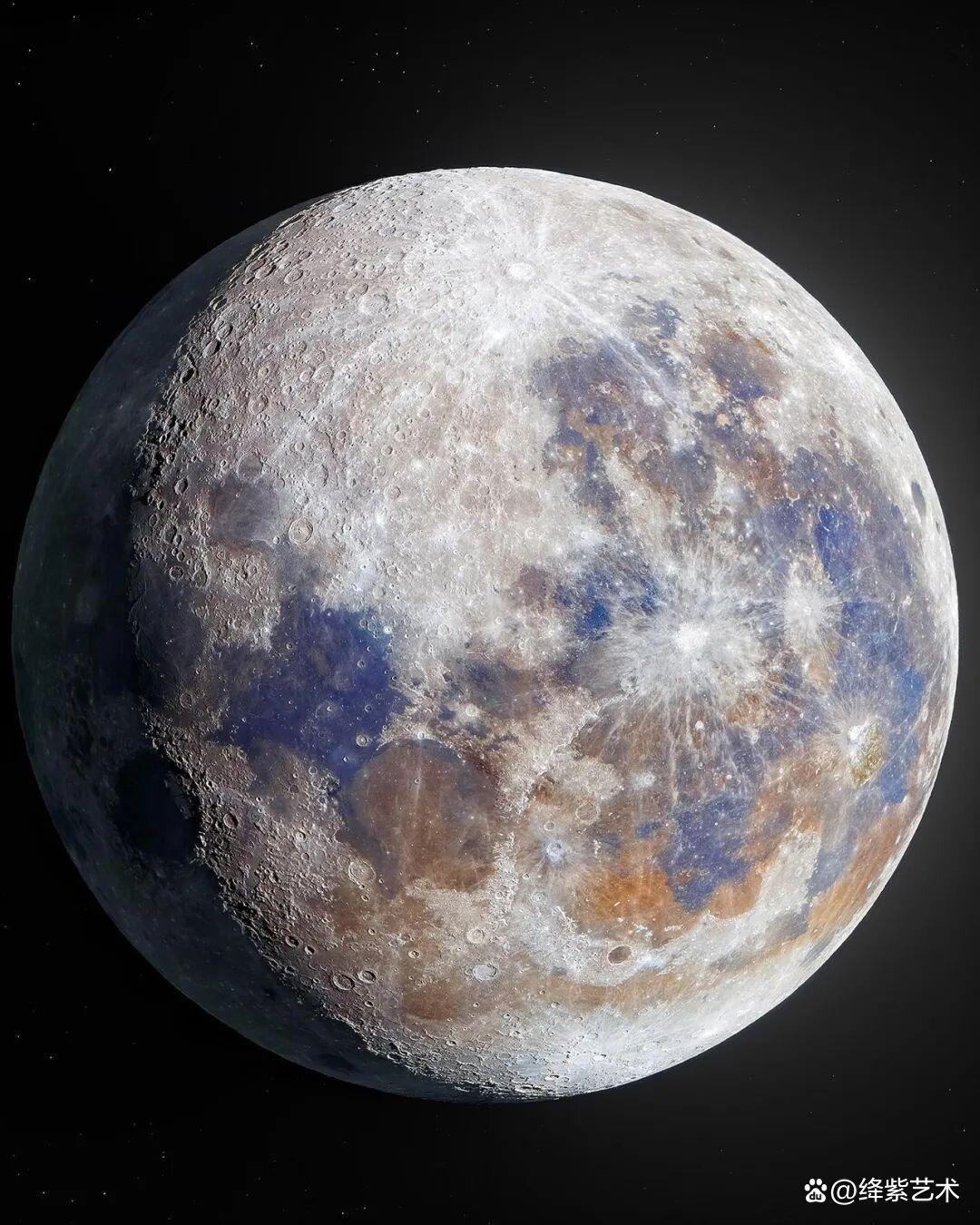 一幅月球摄影作品,竟由81000万张图像组成,像素超过1.5亿插图15 一幅月球摄影作品,竟由81000万张图像组成,像素超过1.5亿插图15