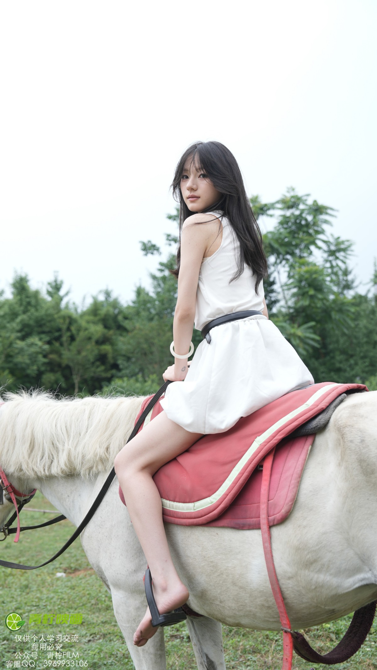 青柠映画 003期 阿慌 骑马 [65P/2V/3.7G]插图3