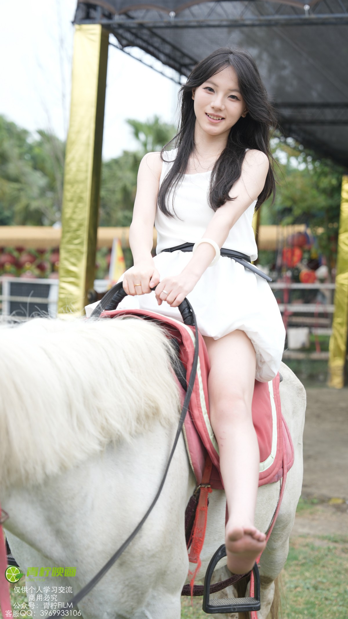 青柠映画 003期 阿慌 骑马 [65P/2V/3.7G]插图5