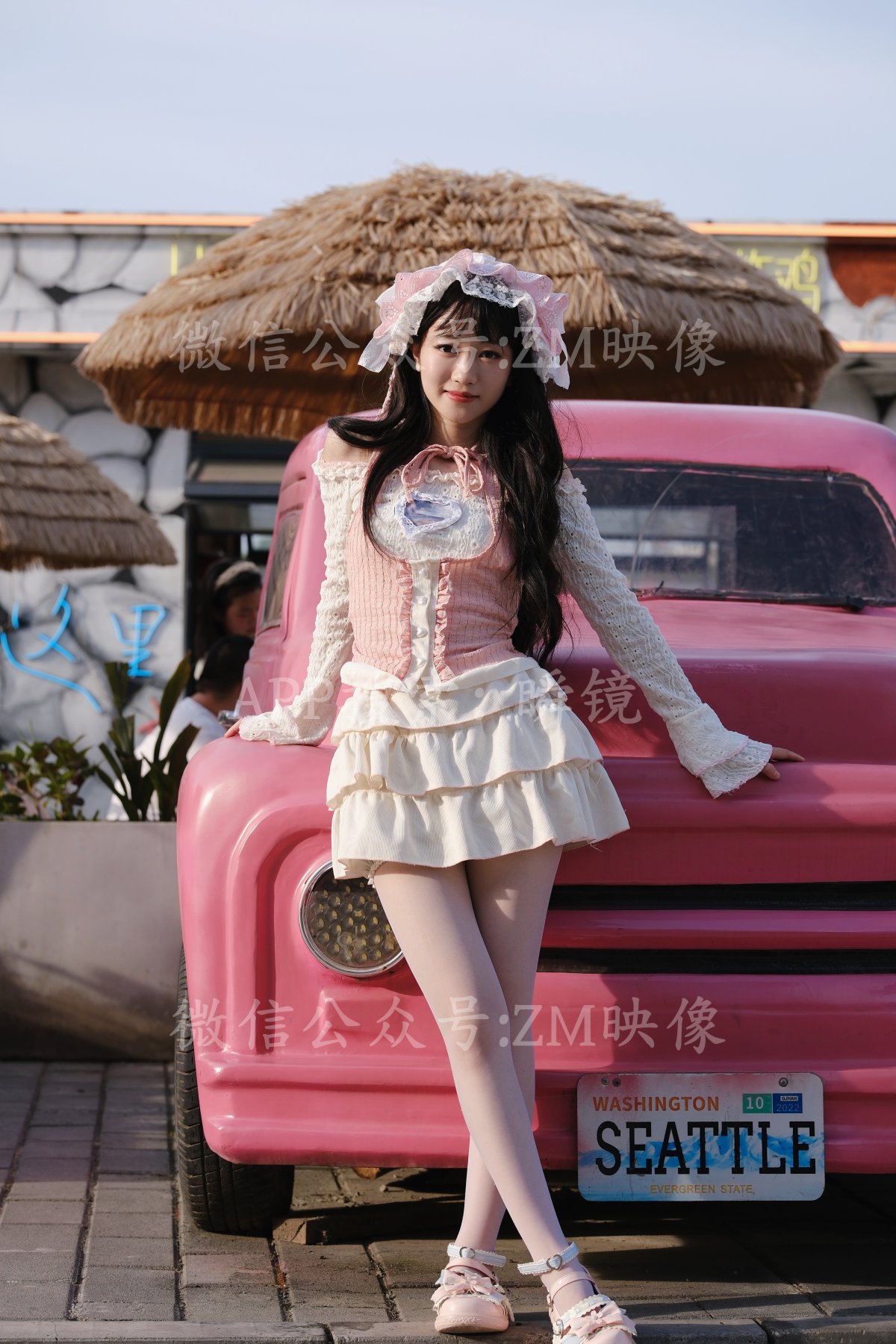 织梦映像 虎牙弯弯-梨涡浅笑语清甜 典藏版 [850P/1V/8.7G]插图15