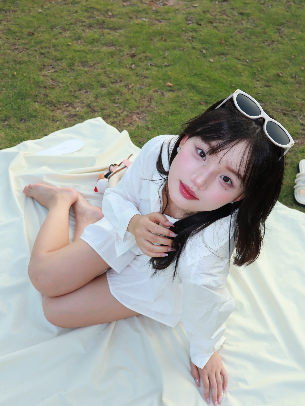 白衣凉鞋小妹 某个人摄影师原创约拍 [460P/46V/6.9G]插图7