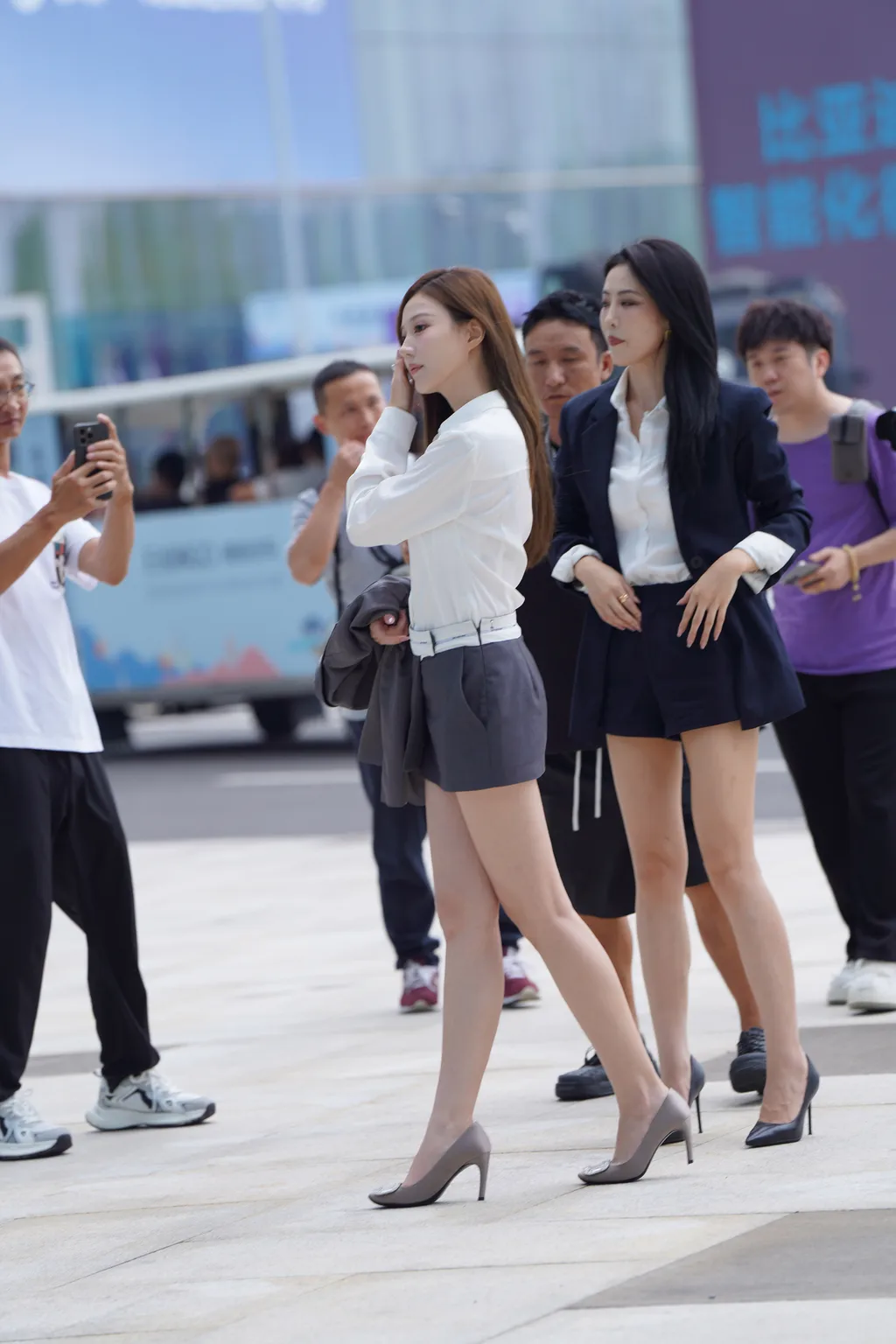 精选街拍作品 NO.6252 迷人衬衫短裙[116P/311MB]插图1