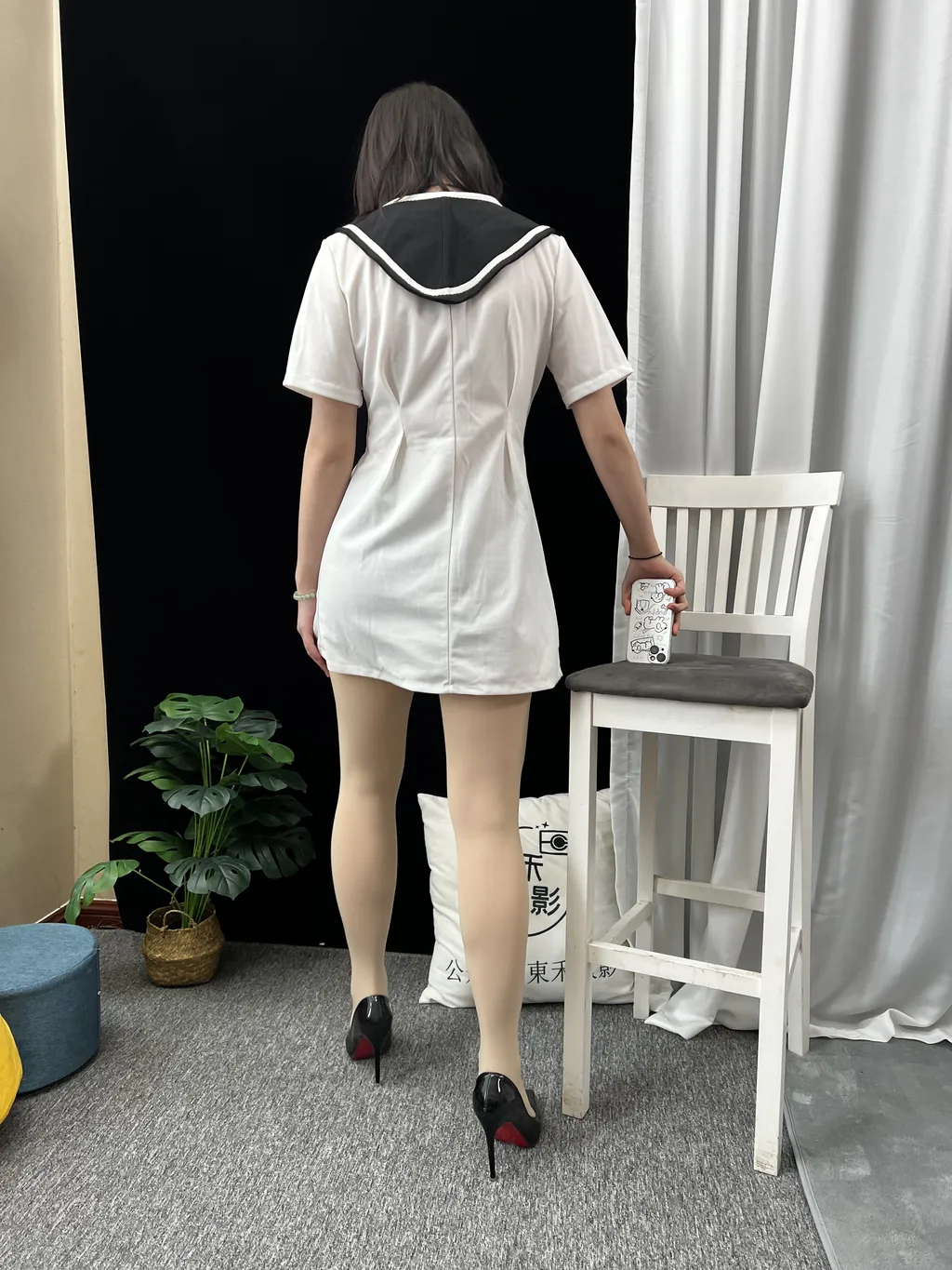 三禾摄影 NO.013 海军白裙 高跟[264P/1V/4.69GB]插图1