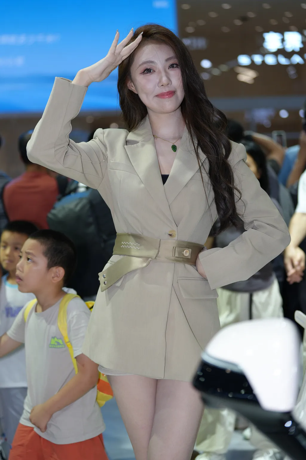 精选街拍作品 NO.6259 西装裙高挑马小漾儿[72P/90MB]插图1