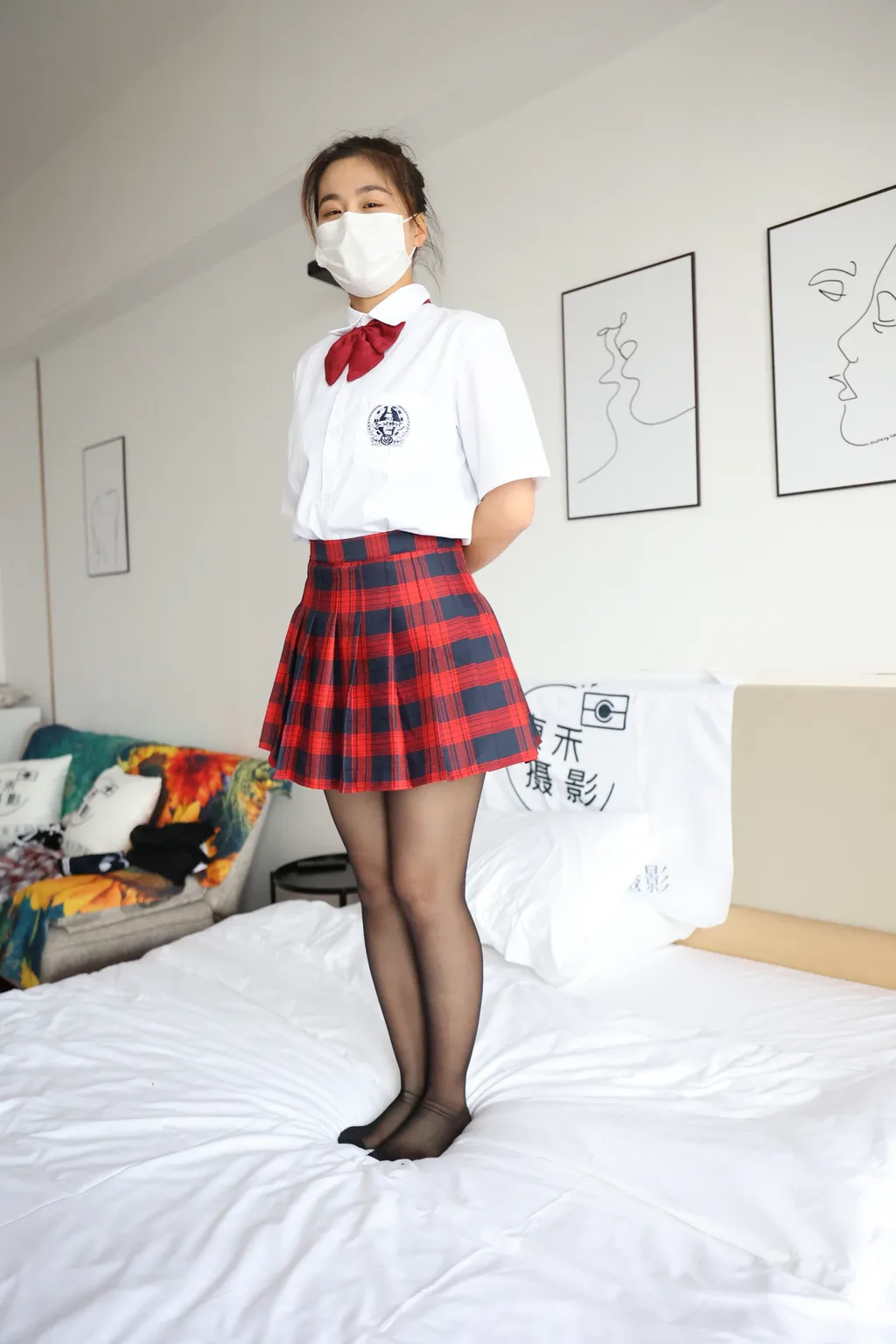 三禾摄影 NO.020 JK 黑丝[299P/1.47GB]插图1