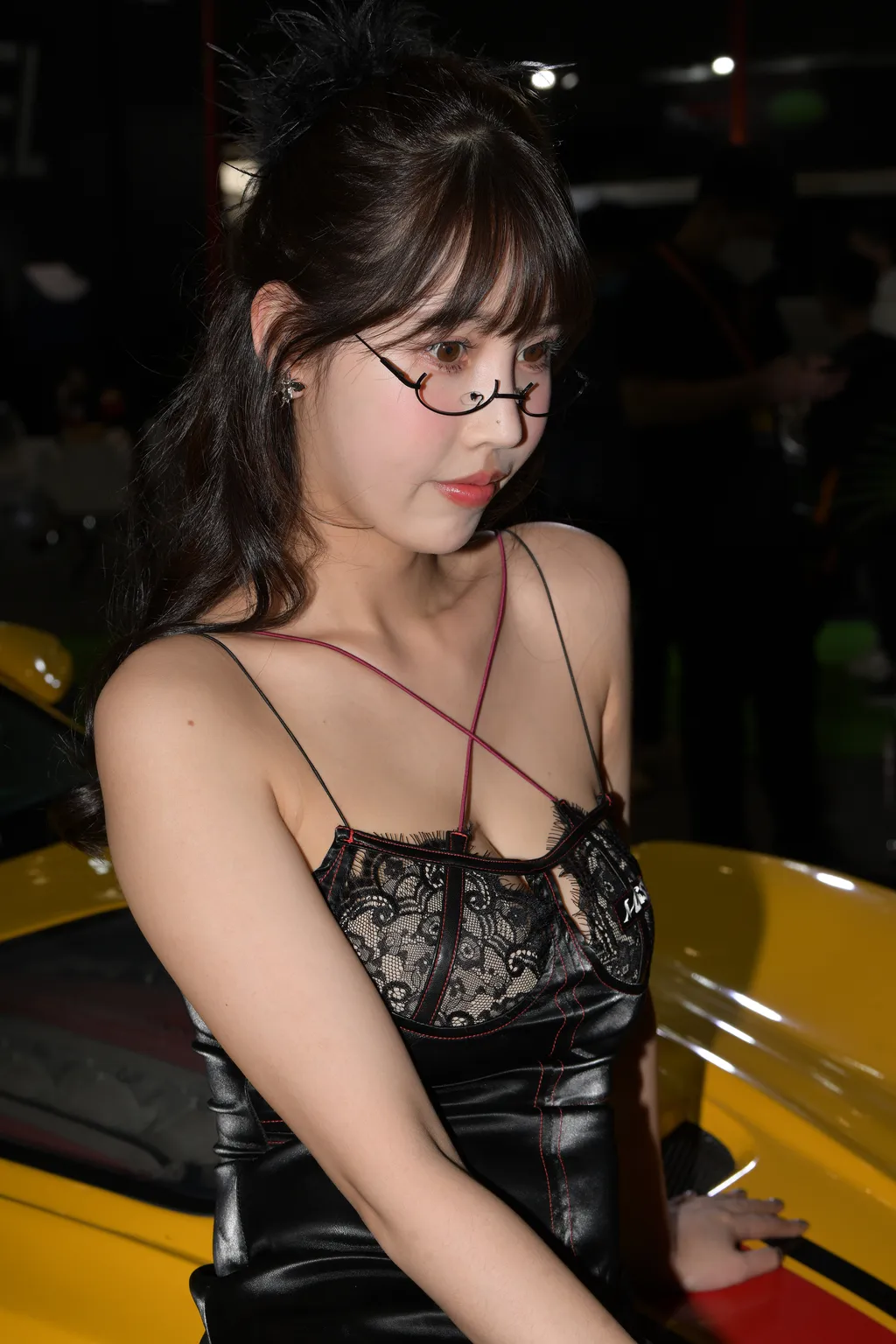 精选街拍作品 NO.6226 迷人黑色皮裙[116P/285MB]插图1