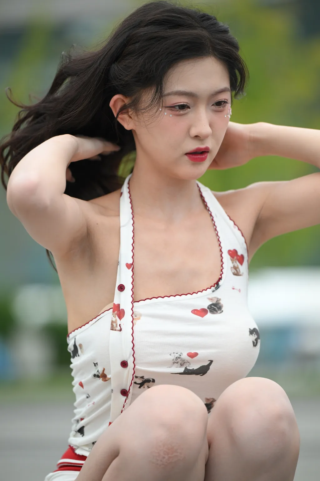 精选街拍作品 NO.6229 甜美连体衣[143P/338MB]插图2