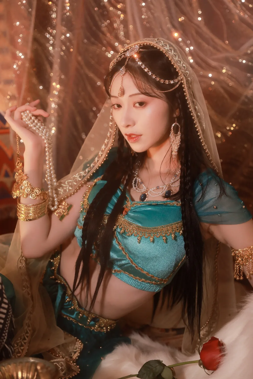 [YITUYU艺图语]2022.11.26 异域公主 粉面姑娘[21+1P/301MB]插图