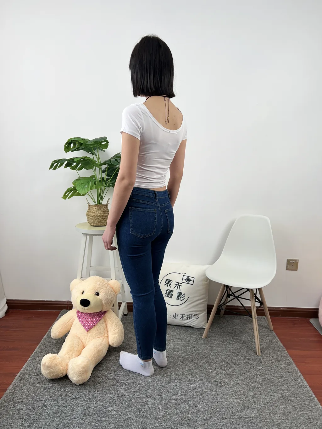 三禾摄影 NO.030 牛仔裤 棉袜 帆布鞋 高跟[199P/1V/1.33GB]插图1