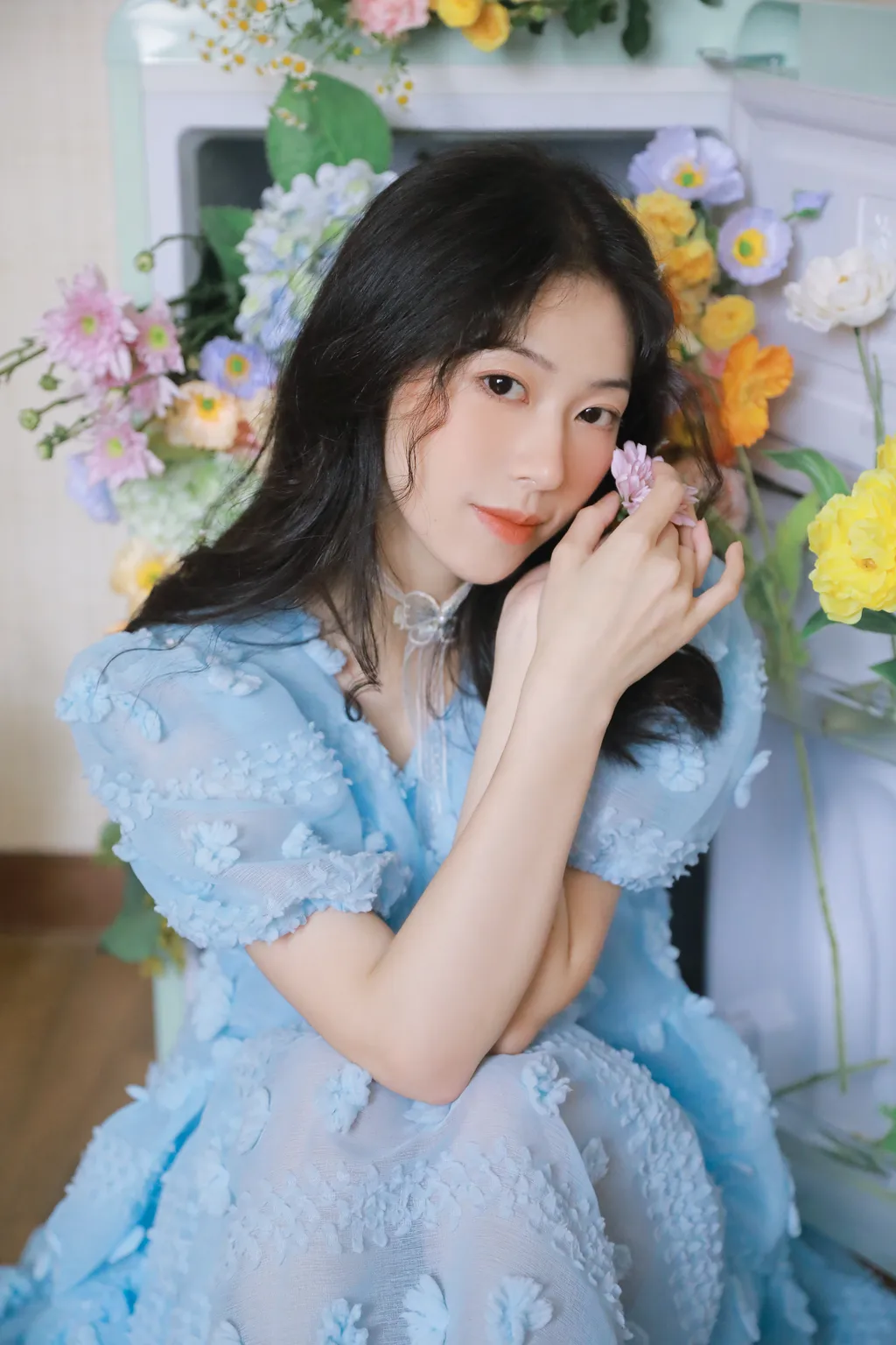 [YITUYU艺图语]2022.12.08 冰箱花 粉面姑娘[22+1P/312MB]插图2