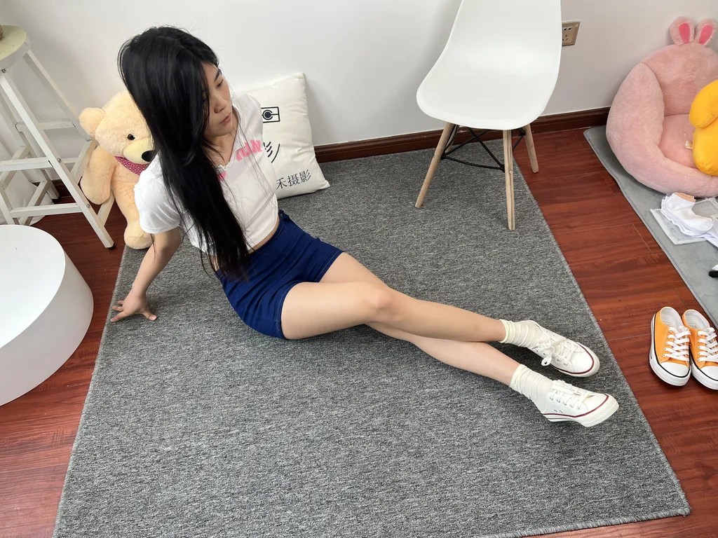 三禾摄影 NO.027 牛仔短裤 棉袜 帆布鞋[213P/1V/1.22GB]插图2
