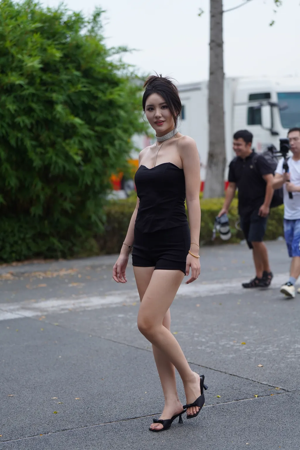 精选街拍作品 NO.6295 黑色裙装女神[118P/345MB]插图2