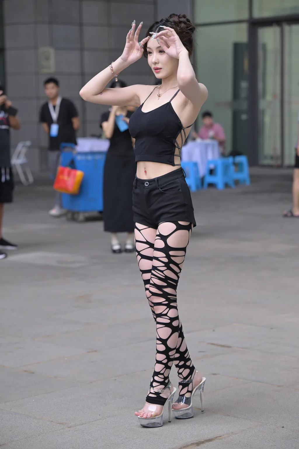 精选街拍作品 NO.6331 美腿姓感小雯[163P/381MB]插图2