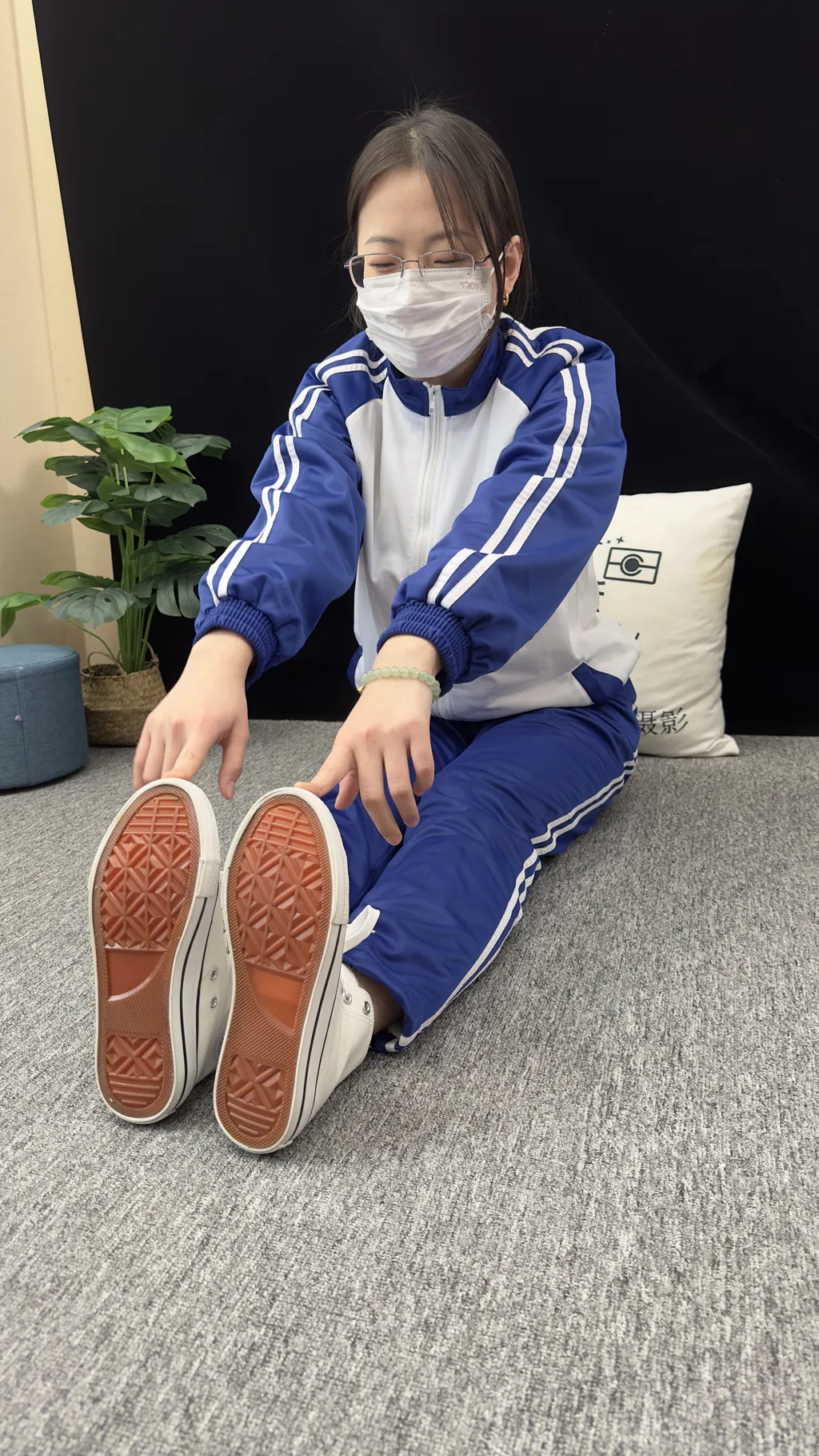 三禾摄影 NO.008 校服 帆布鞋 船袜 短丝[153P/3V/7.42GB]插图2