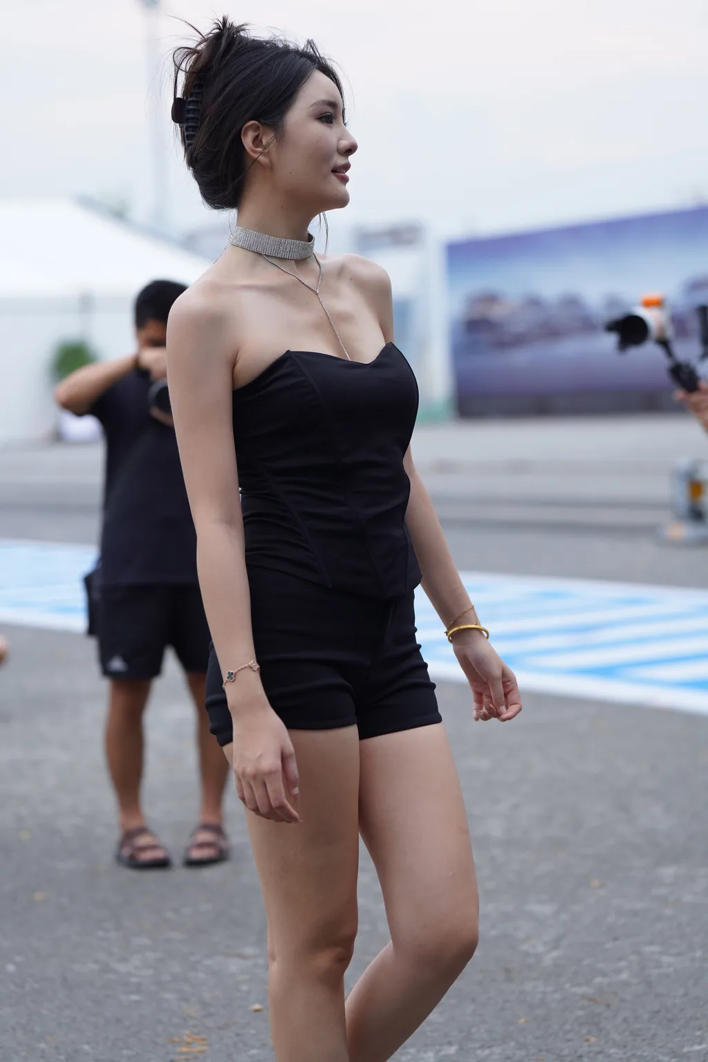 精选街拍作品 NO.6295 黑色裙装女神[118P/345MB]插图3