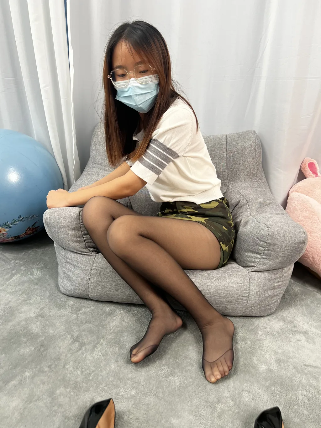 三禾摄影 NO.022 短裙 黑丝 高跟[207P/1.52GB]插图3