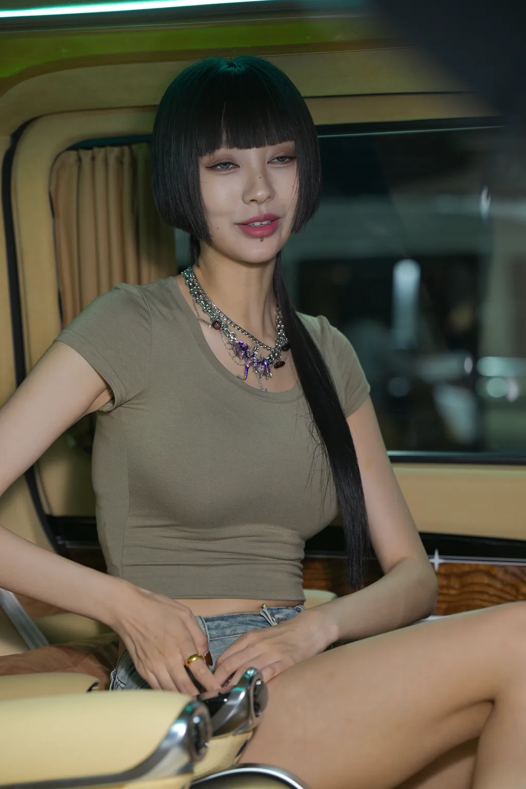 精选街拍作品 NO.6272 甜美牛仔短裤[202P/497MB]插图