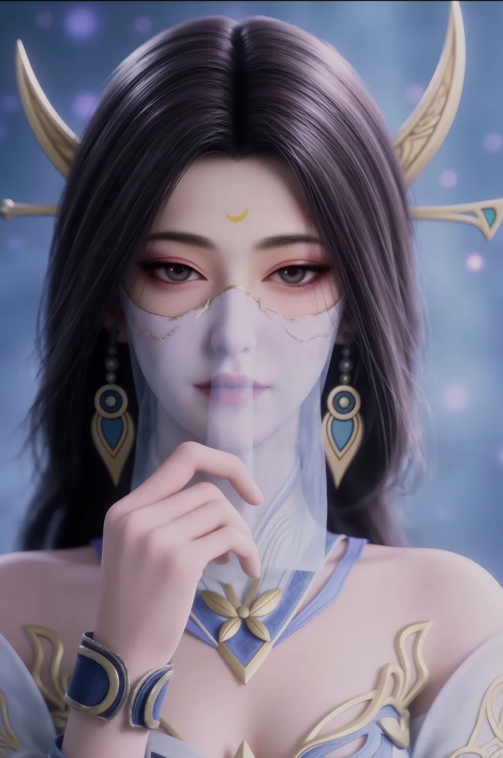 AI绘画 872 师兄啊师兄-姮娥[24P/99M]插图3