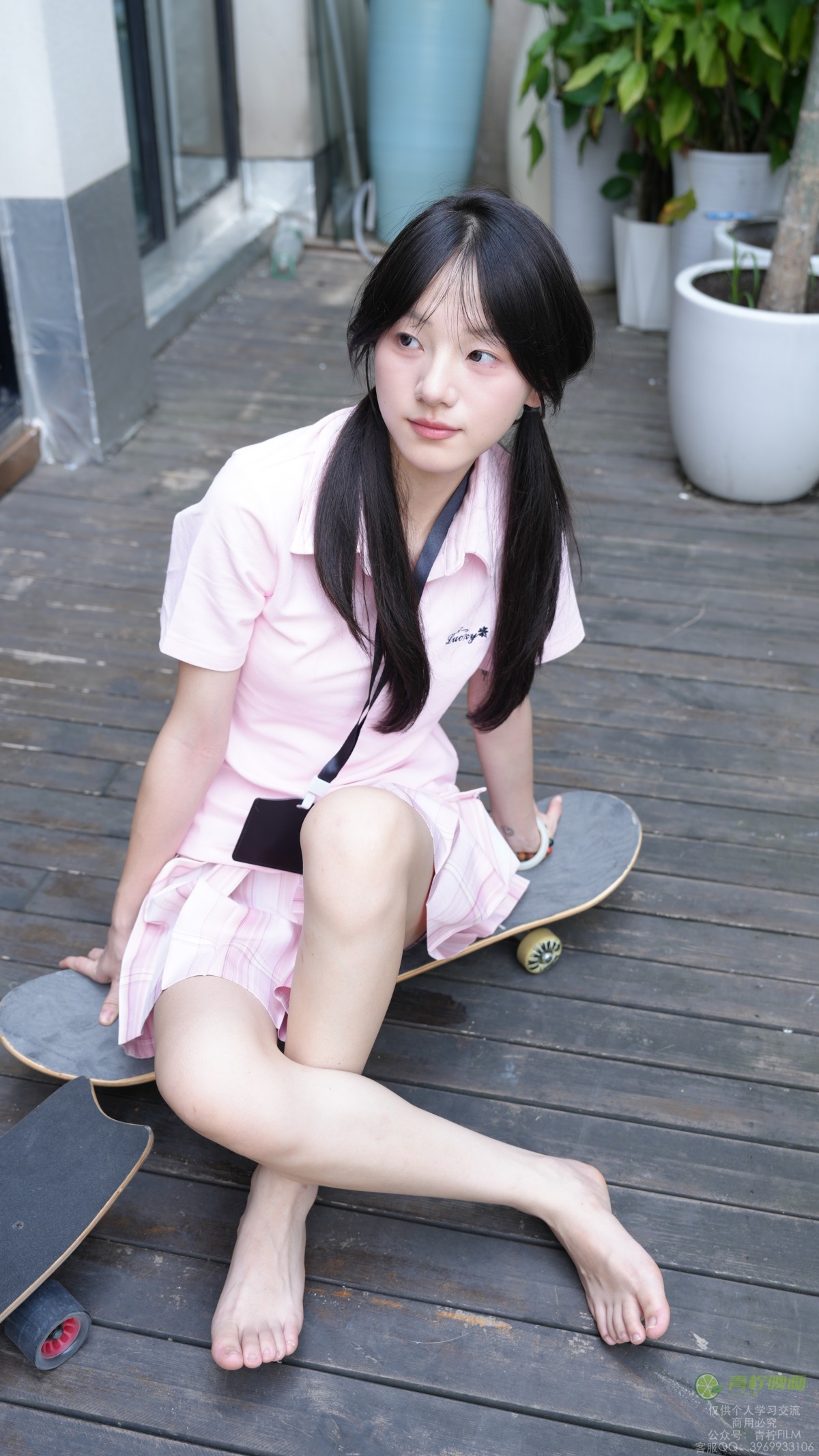 青柠映画 046期 阿慌 滑板 [149P/2V/4.2G]插图