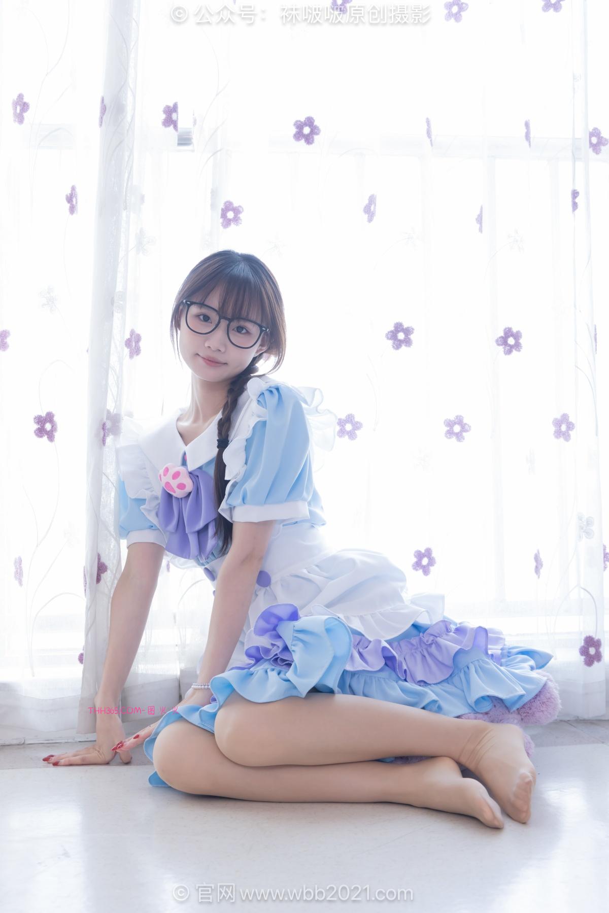 袜啵啵 619期 甜甜圈 [153P/1V/5.8G]插图3