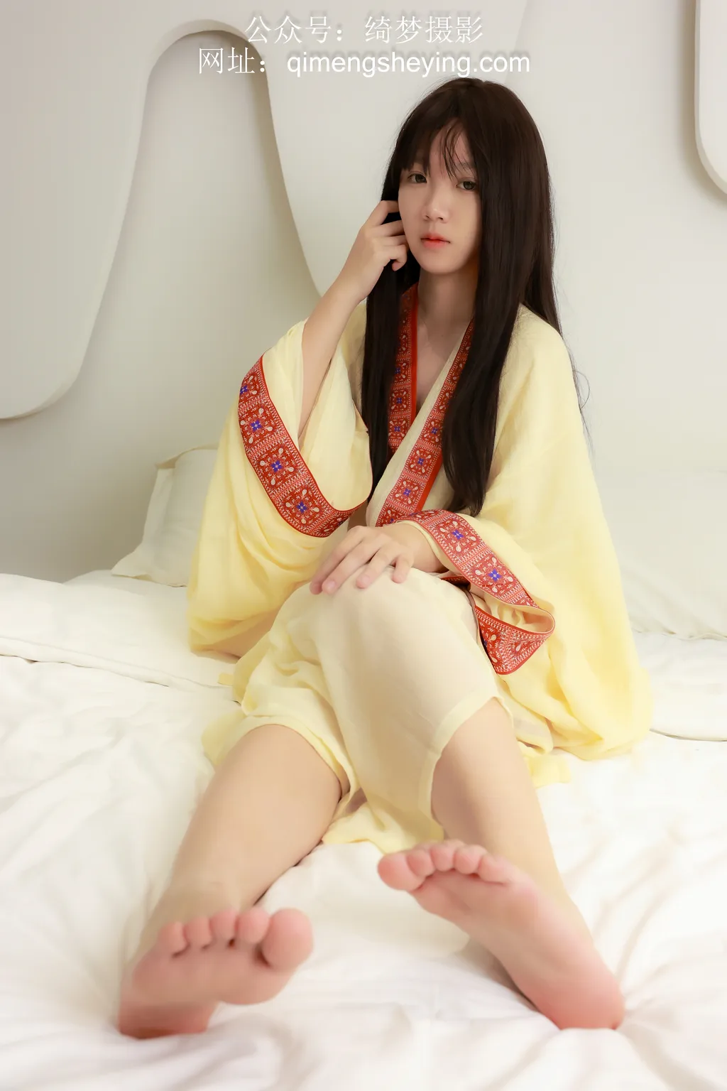 绮梦摄影 061期汉服白袜带花絮视频 [163P/1V/7.92G]插图