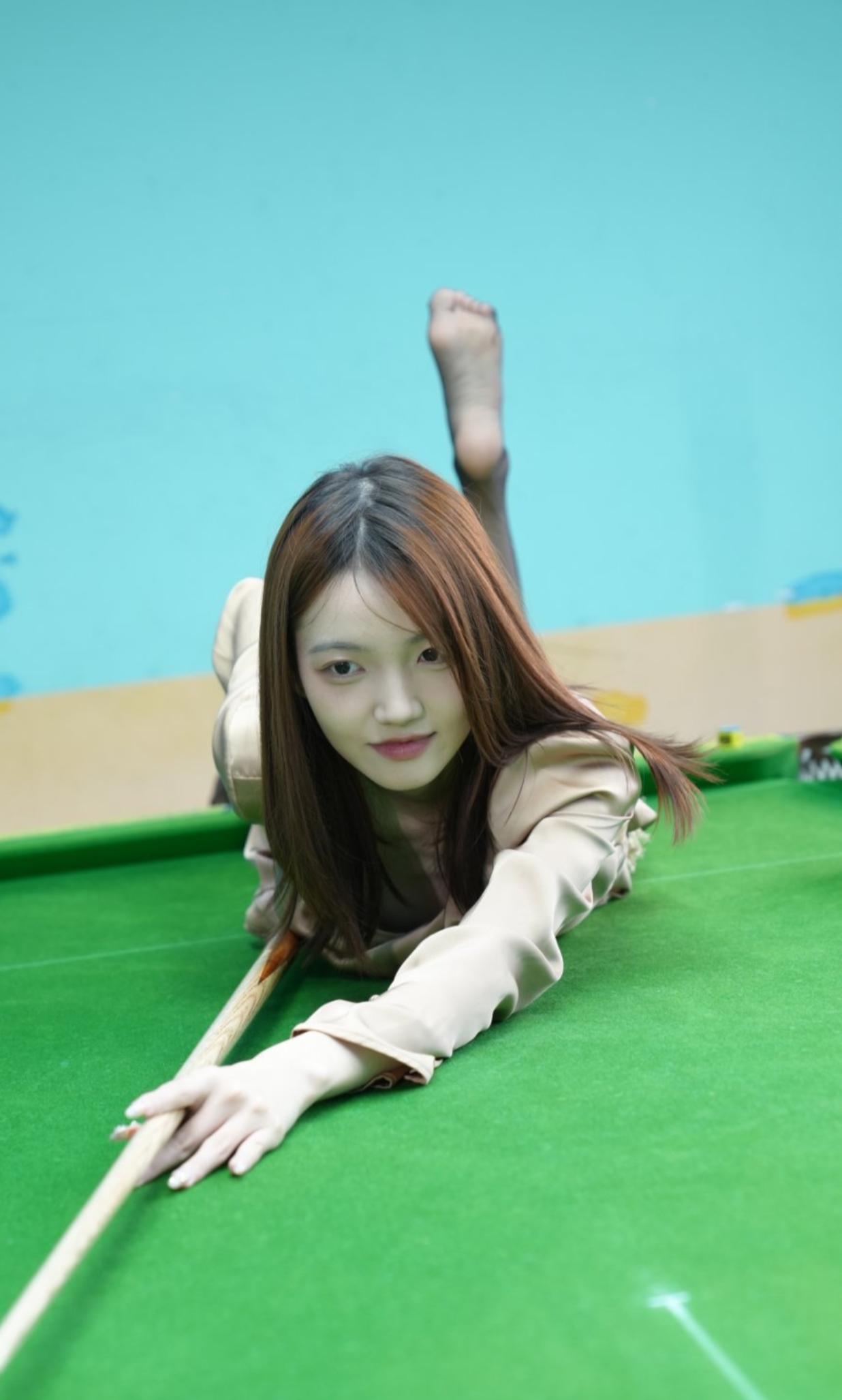 青柠印画-141叶子 素甲/桌球黑丝[109P/2V/7.91G]插图1