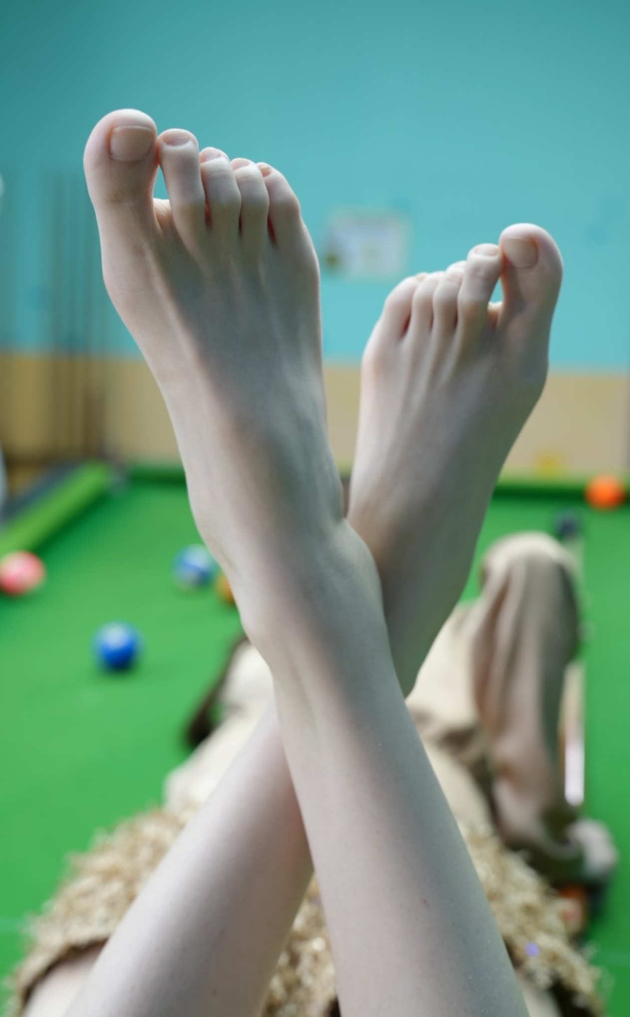 青柠印画-141叶子 素甲/桌球黑丝[109P/2V/7.91G]插图5