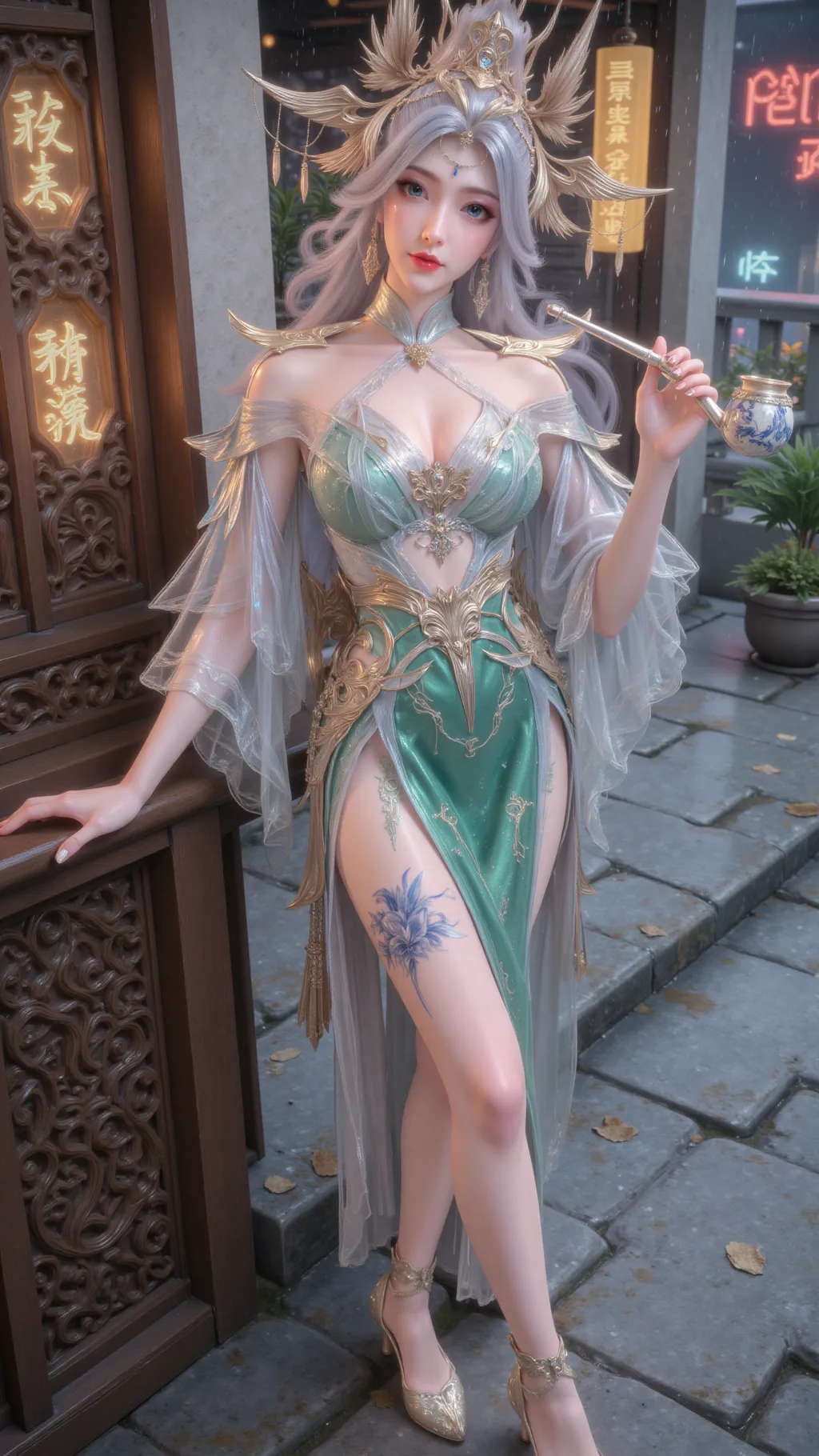 AI绘画 893 宁雨蝶[63P/180M]插图3