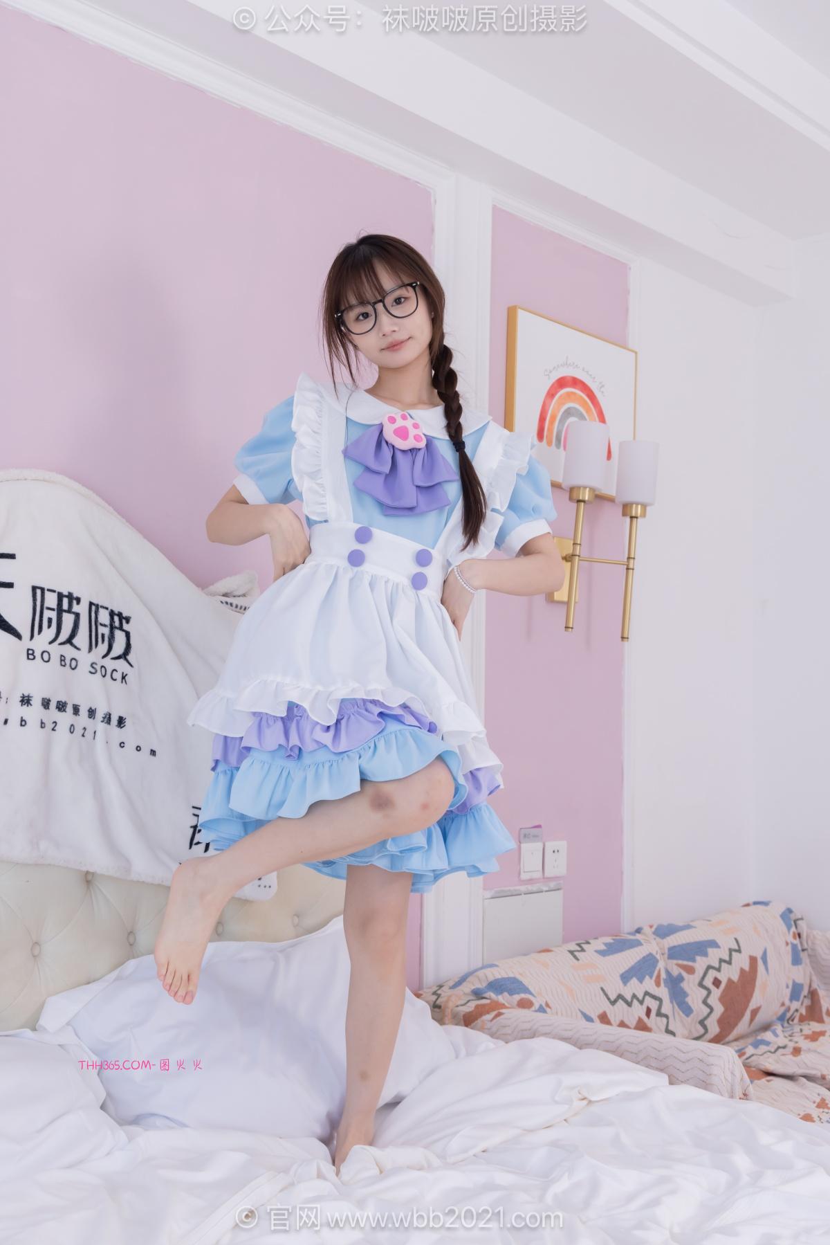 袜啵啵 619期 甜甜圈 [153P/1V/5.8G]插图7