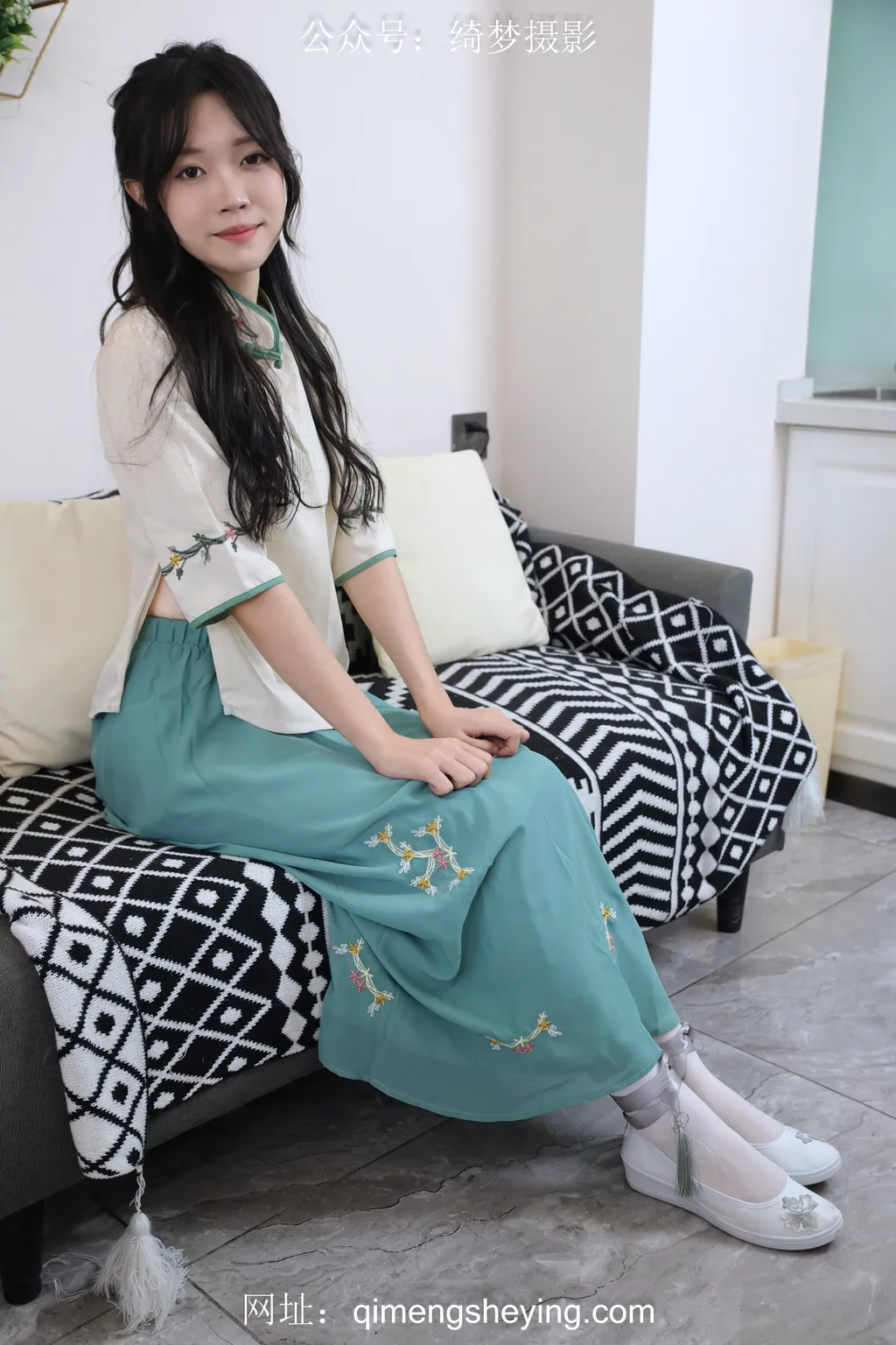 绮梦摄影 085期汉服小白袜 [160P/1V/4.87G]插图1