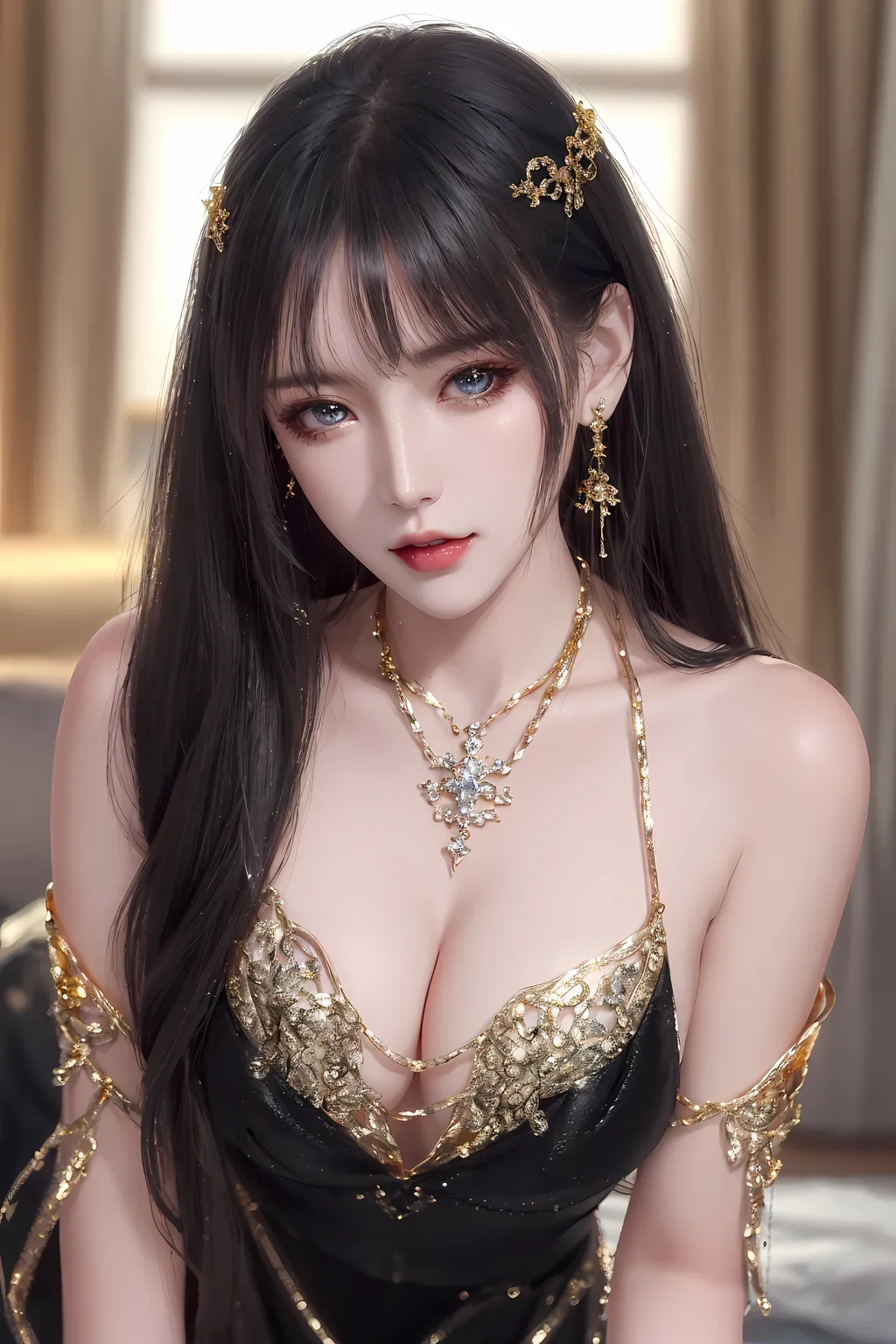 AI绘画 892 武娘精致礼服[98P/212M]插图3