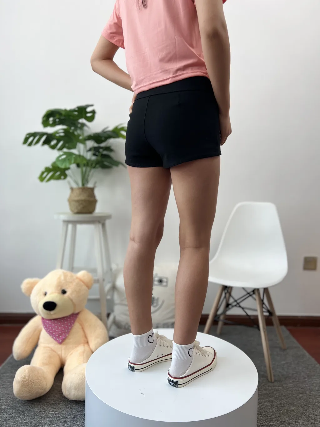 三禾摄影 NO.037 休闲短裤 棉袜 帆布鞋[171P/2V/0.99GB]插图1